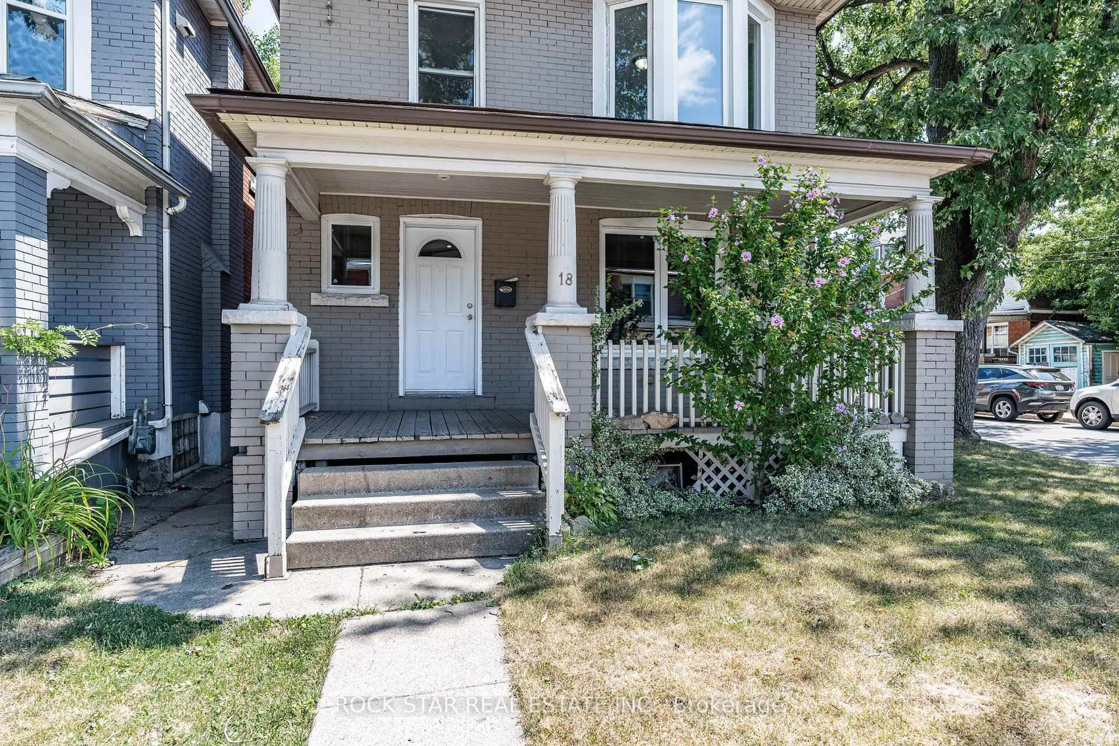 Home with brick exterior material, street for 18 Barnesdale Ave, Hamilton Ontario L8L 6R6
