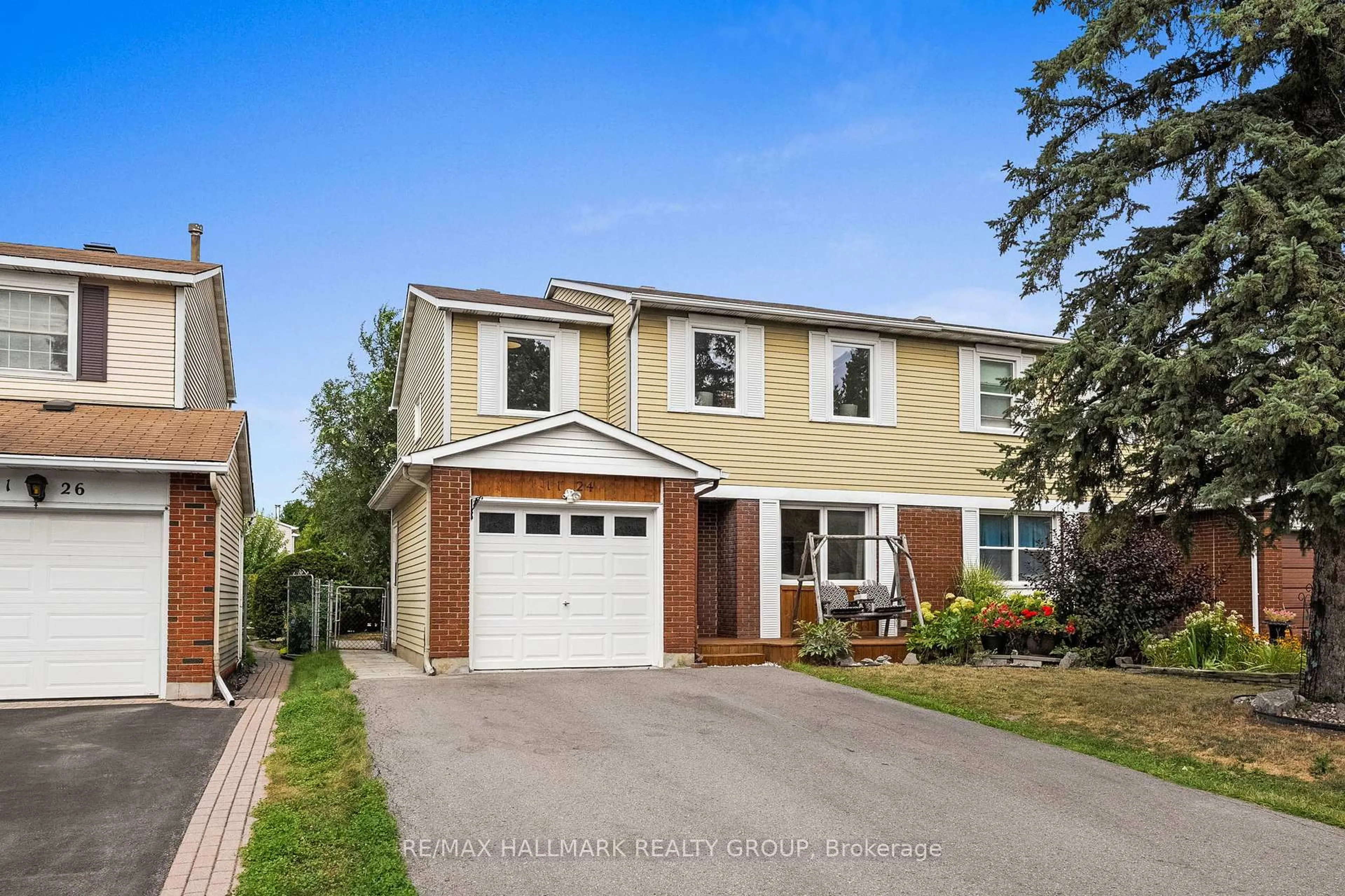 Home with brick exterior material, street for 1124 St Jovite Rdge, Ottawa Ontario K1C 1Y7