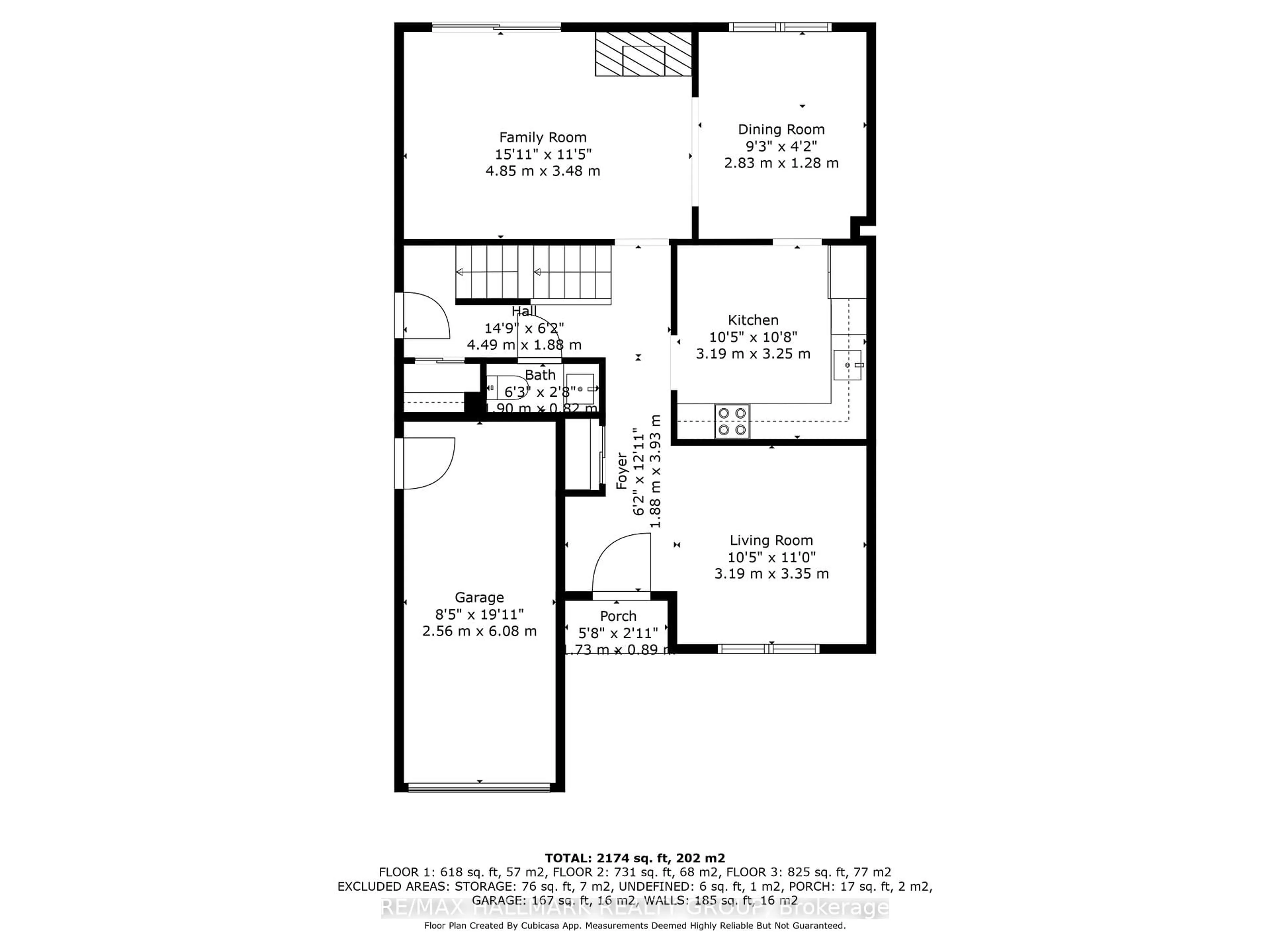 Floor plan for 1124 St Jovite Rdge, Ottawa Ontario K1C 1Y7
