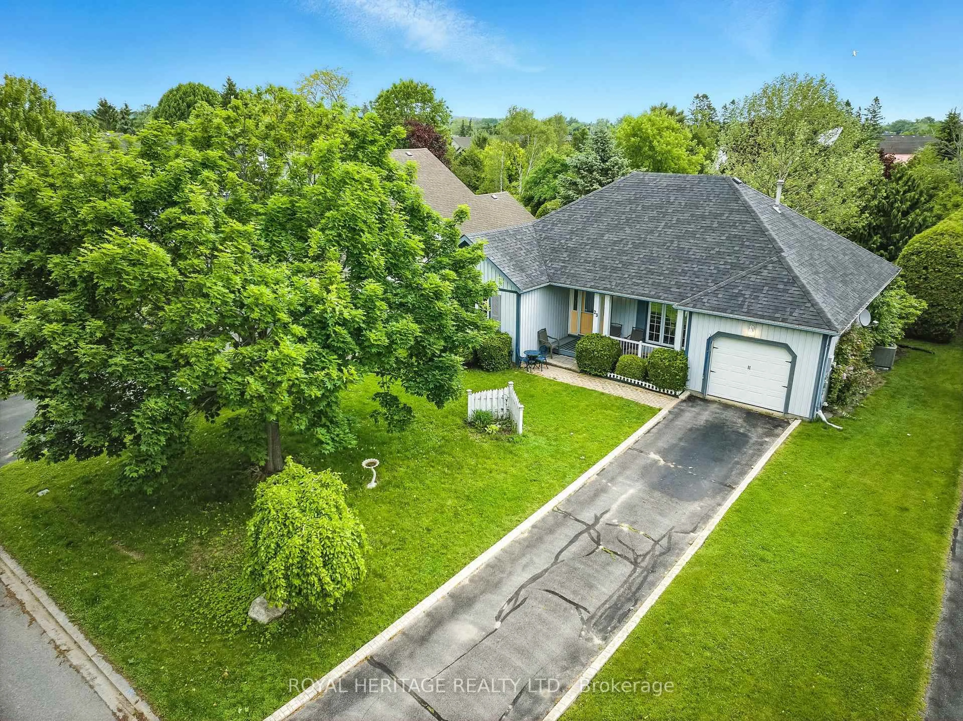 A pic from outside/outdoor area/front of a property/back of a property/a pic from drone, street for 23 MILLS Rd, Brighton Ontario K0K 1H0