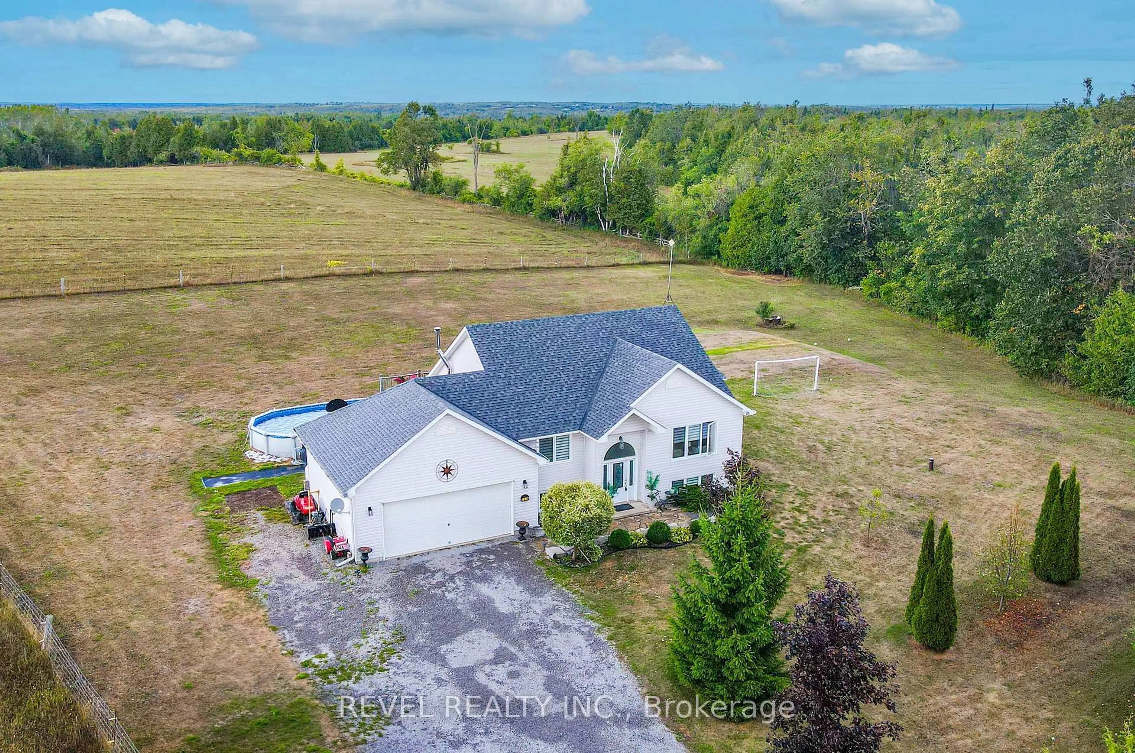 A pic from outside/outdoor area/front of a property/back of a property/a pic from drone, unknown for 1578 Sturgeon Rd, Kawartha Lakes Ontario K0M 1L0