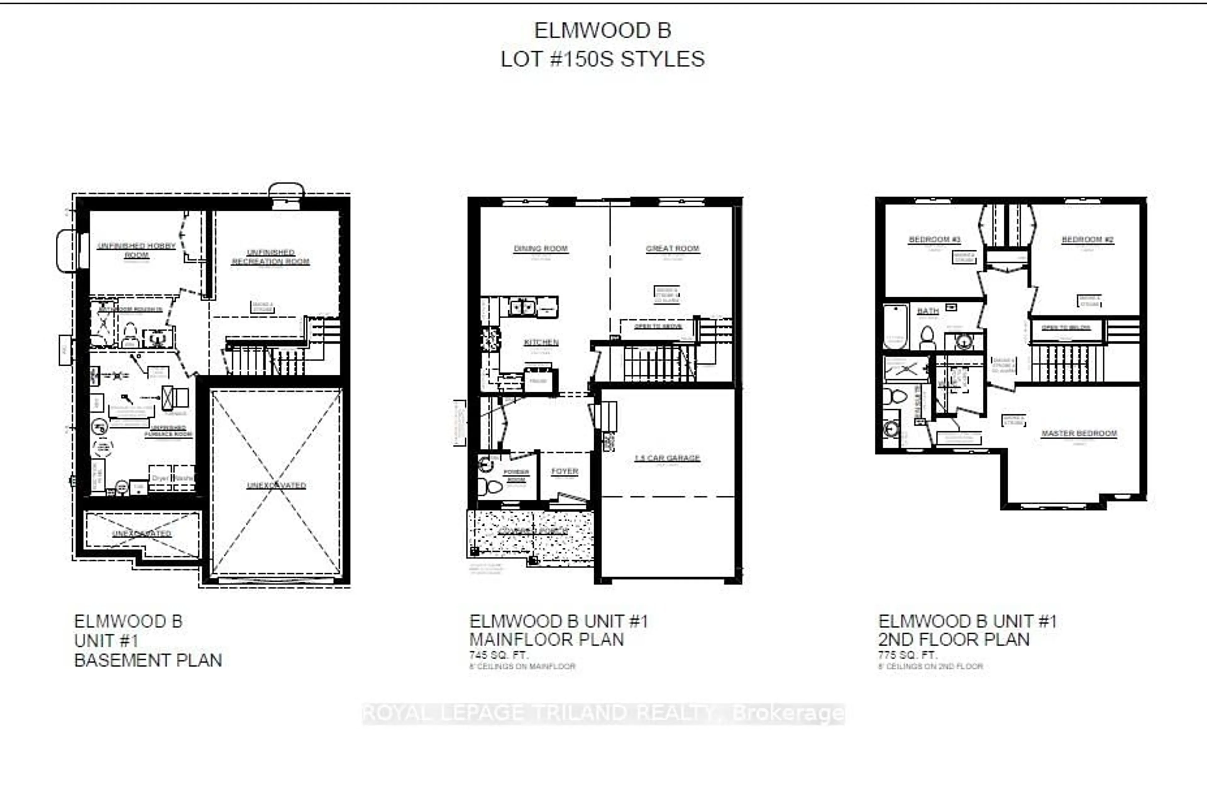 Floor plan for 150 STYLES Dr, St. Thomas Ontario N5R 0R1