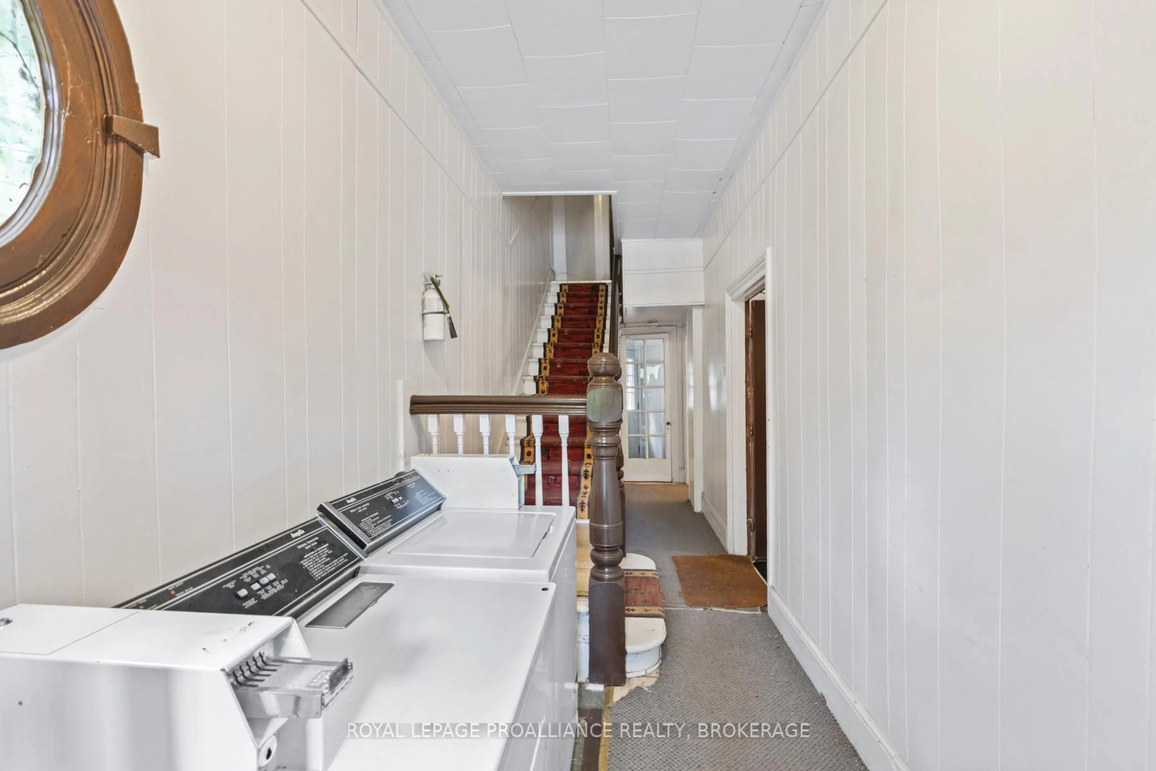 Laundry room for 120 Bagot St, Kingston Ontario K7L 3E5