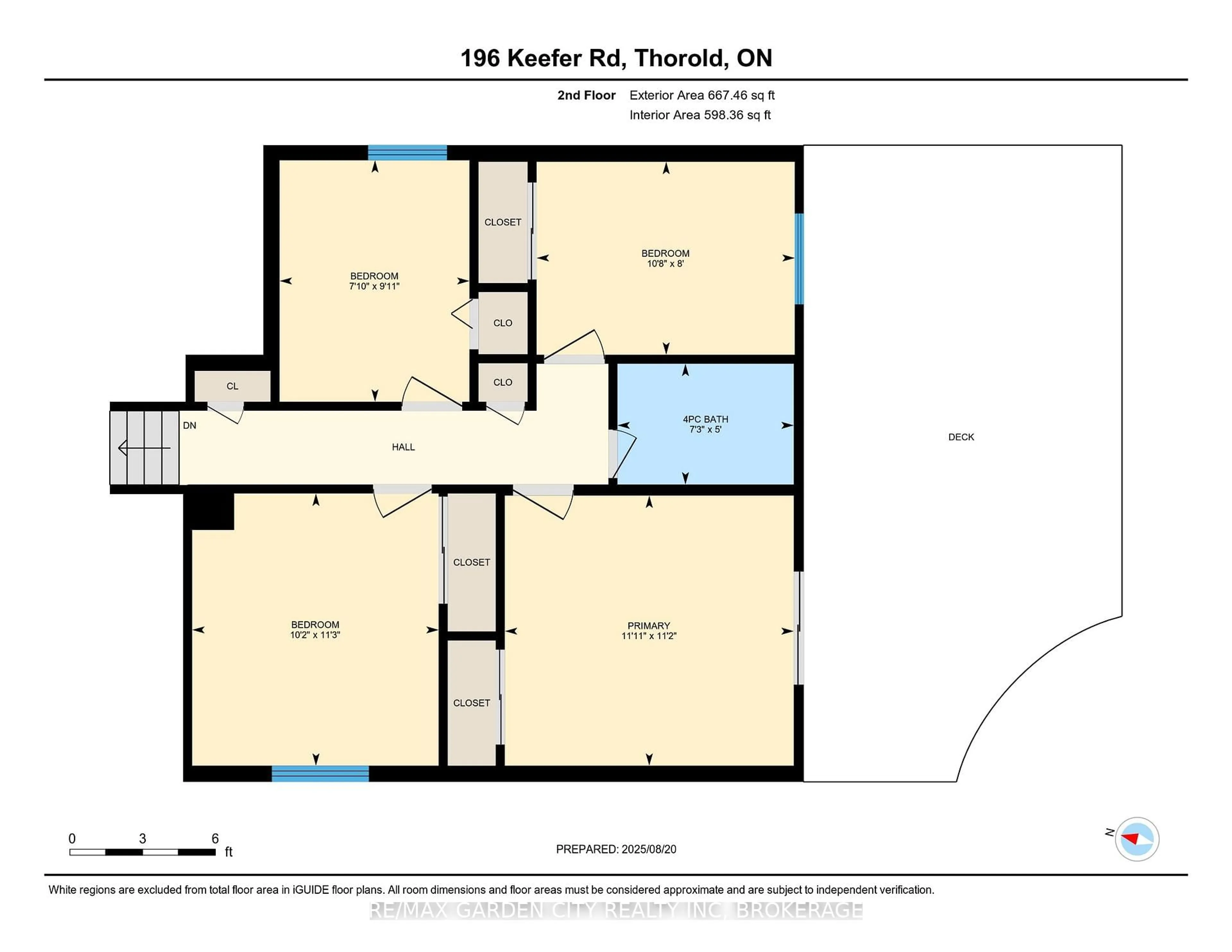 Floor plan for 196 Keefer Rd, Thorold Ontario L2V 4M3