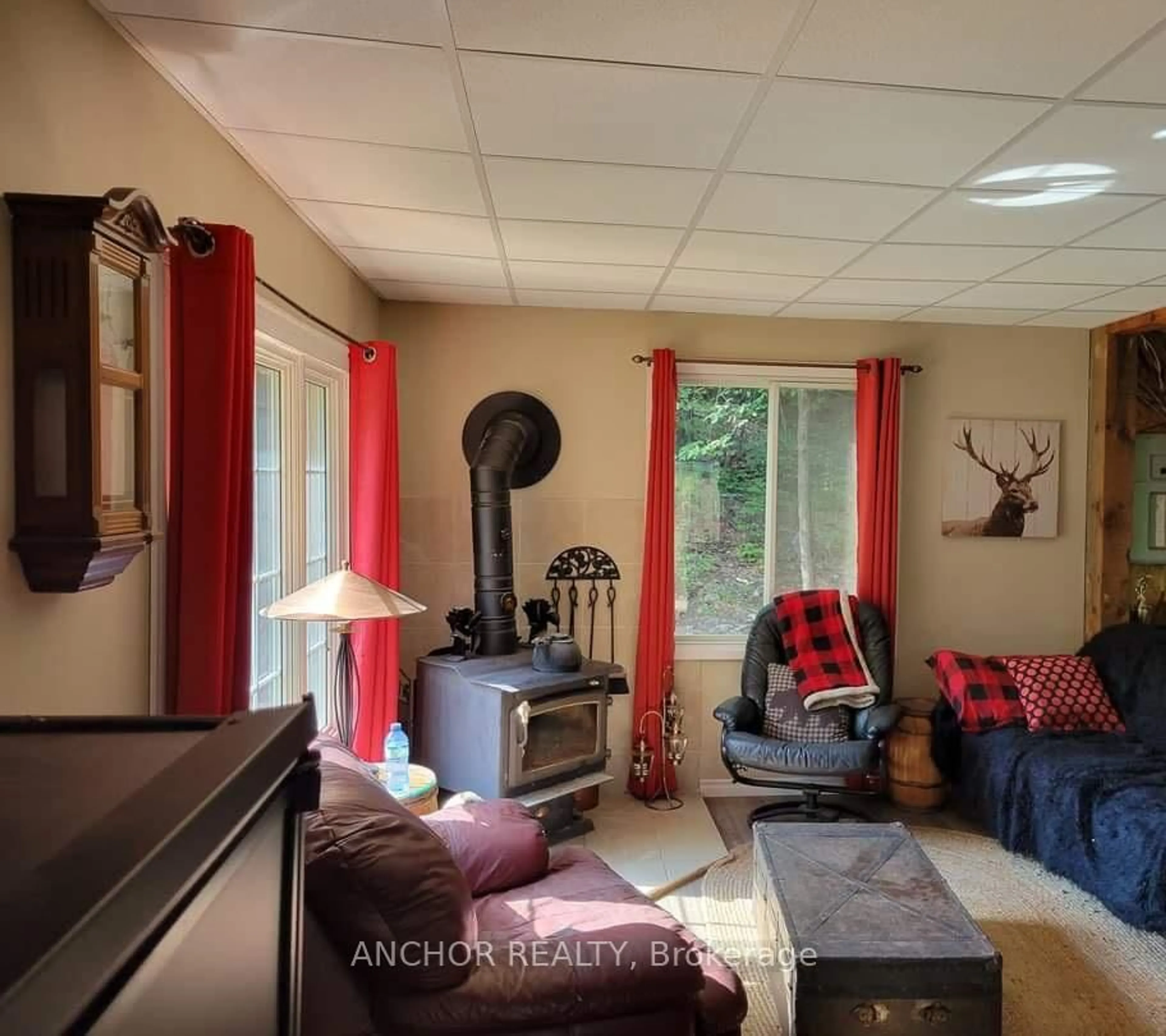 Living room with furniture, unknown for 550 shawanaga Lane, McDougall Ontario P0A 1G0