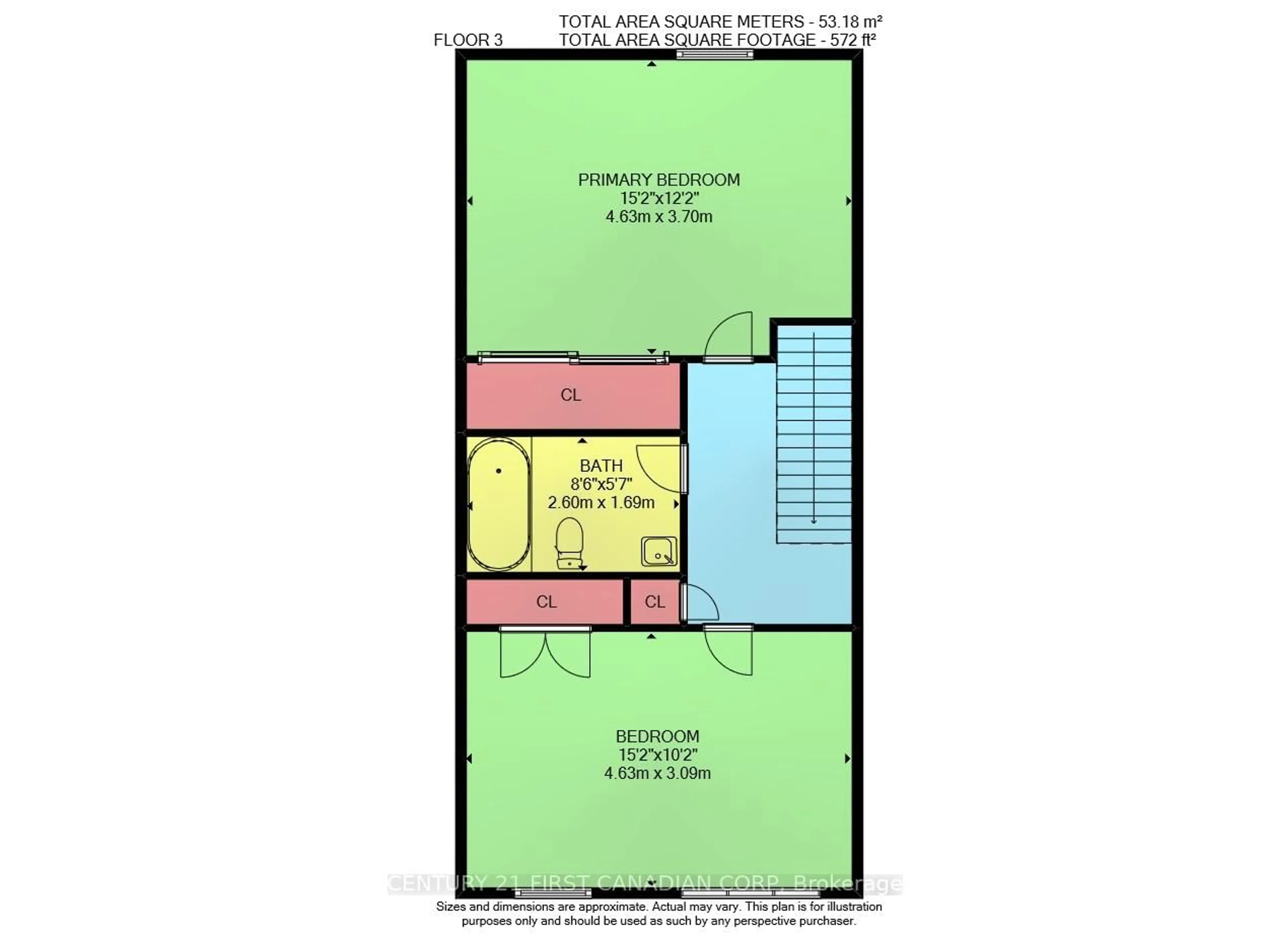 Floor plan for 640 Wonderland Rd #57, London South Ontario N6K 1L8