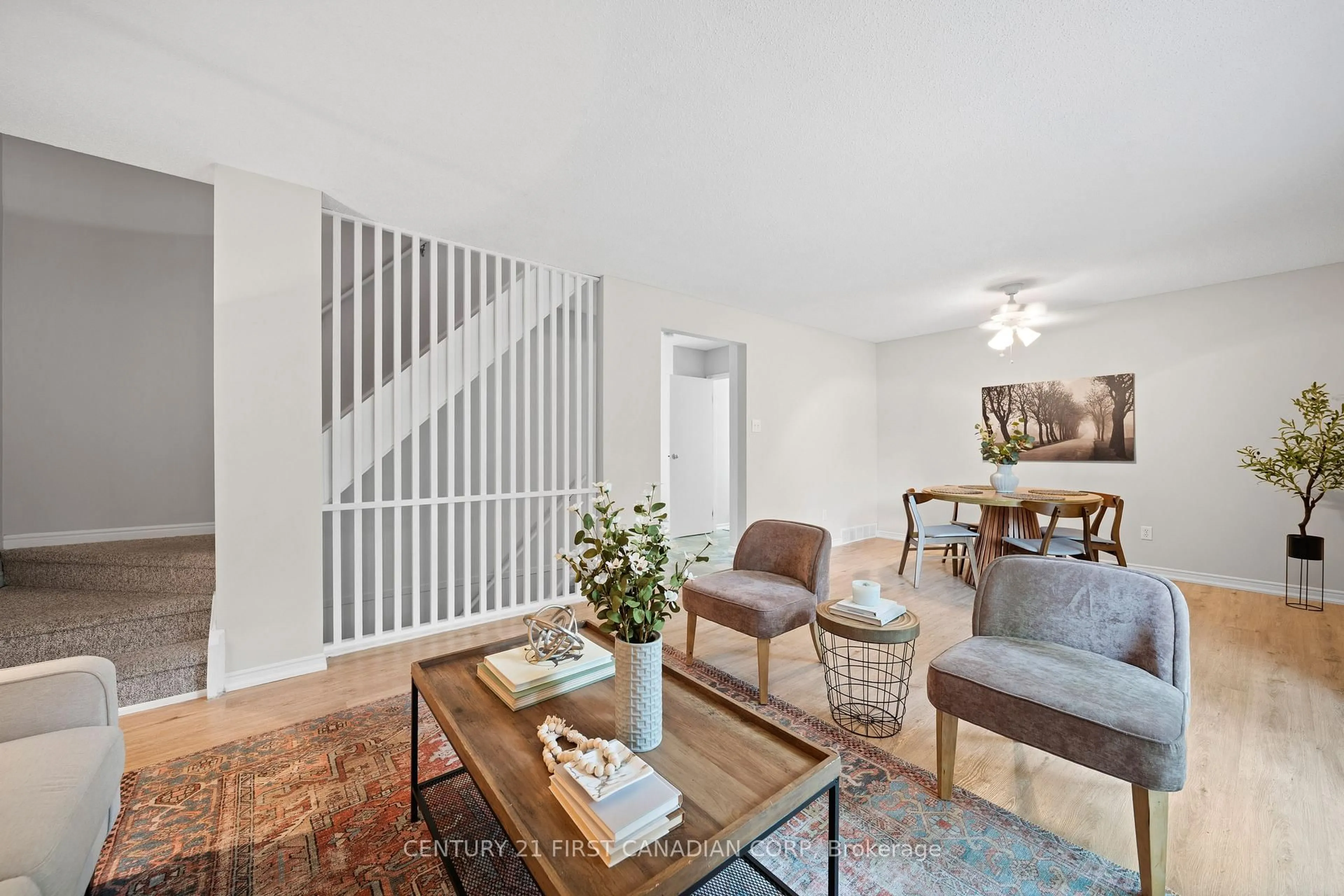 Living room with furniture, unknown for 120 Centre St ##56, London South Ontario N6J 4X4