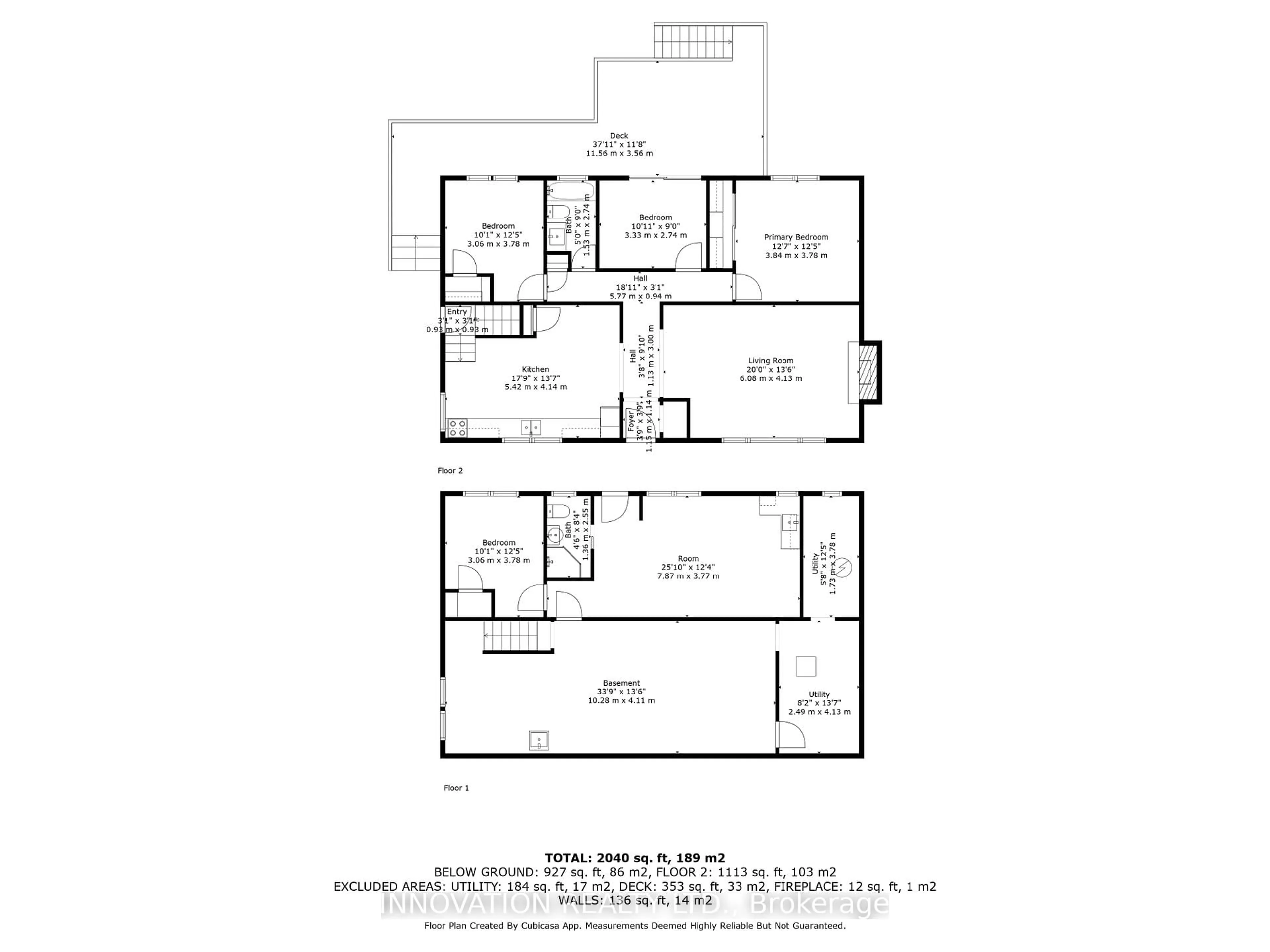 Floor plan for 1945 Sixth Line Rd, Ottawa Ontario K0A 1T0