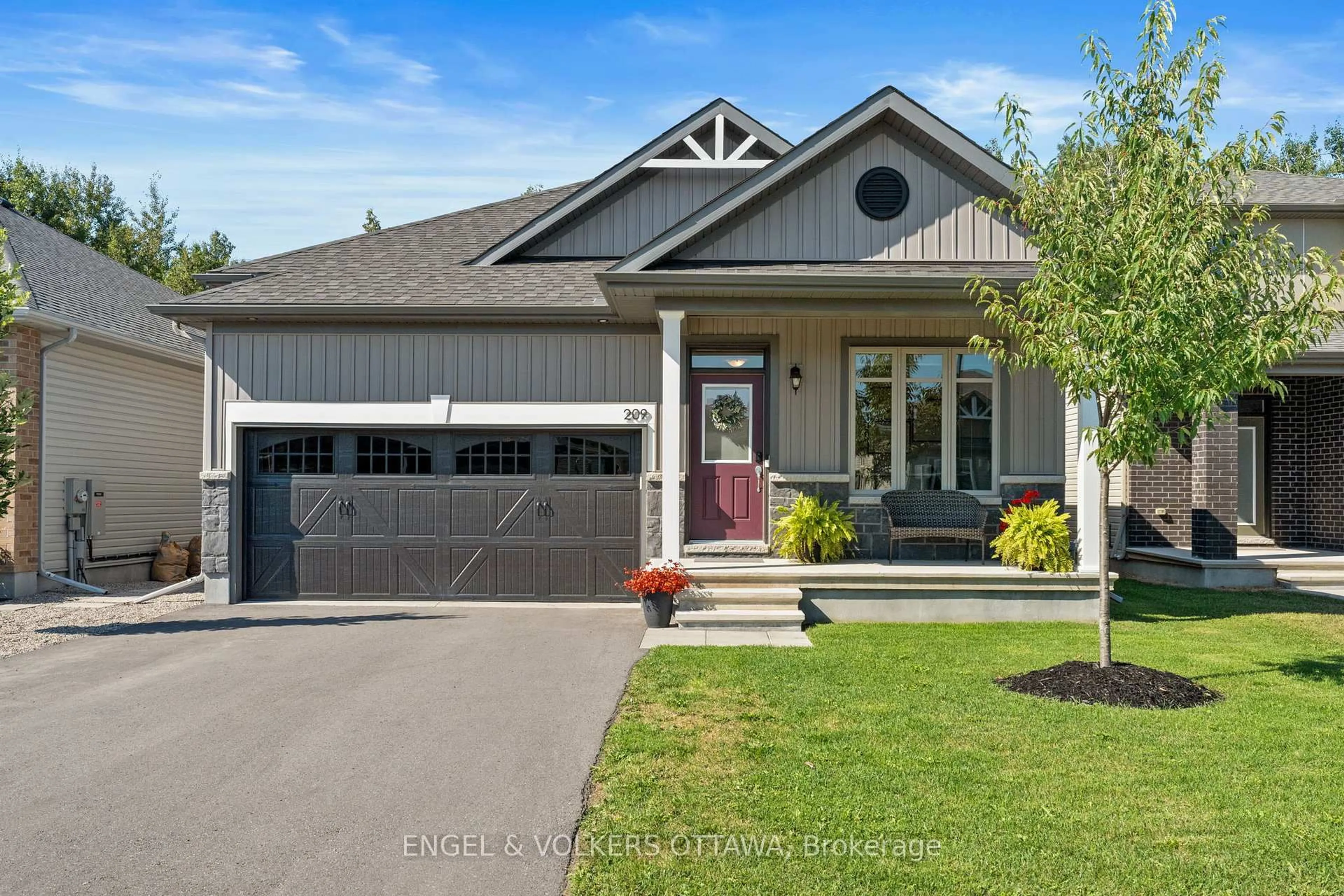 Home with brick exterior material, street for 209 Blackhorse Dr, North Grenville Ontario K0G 1J0