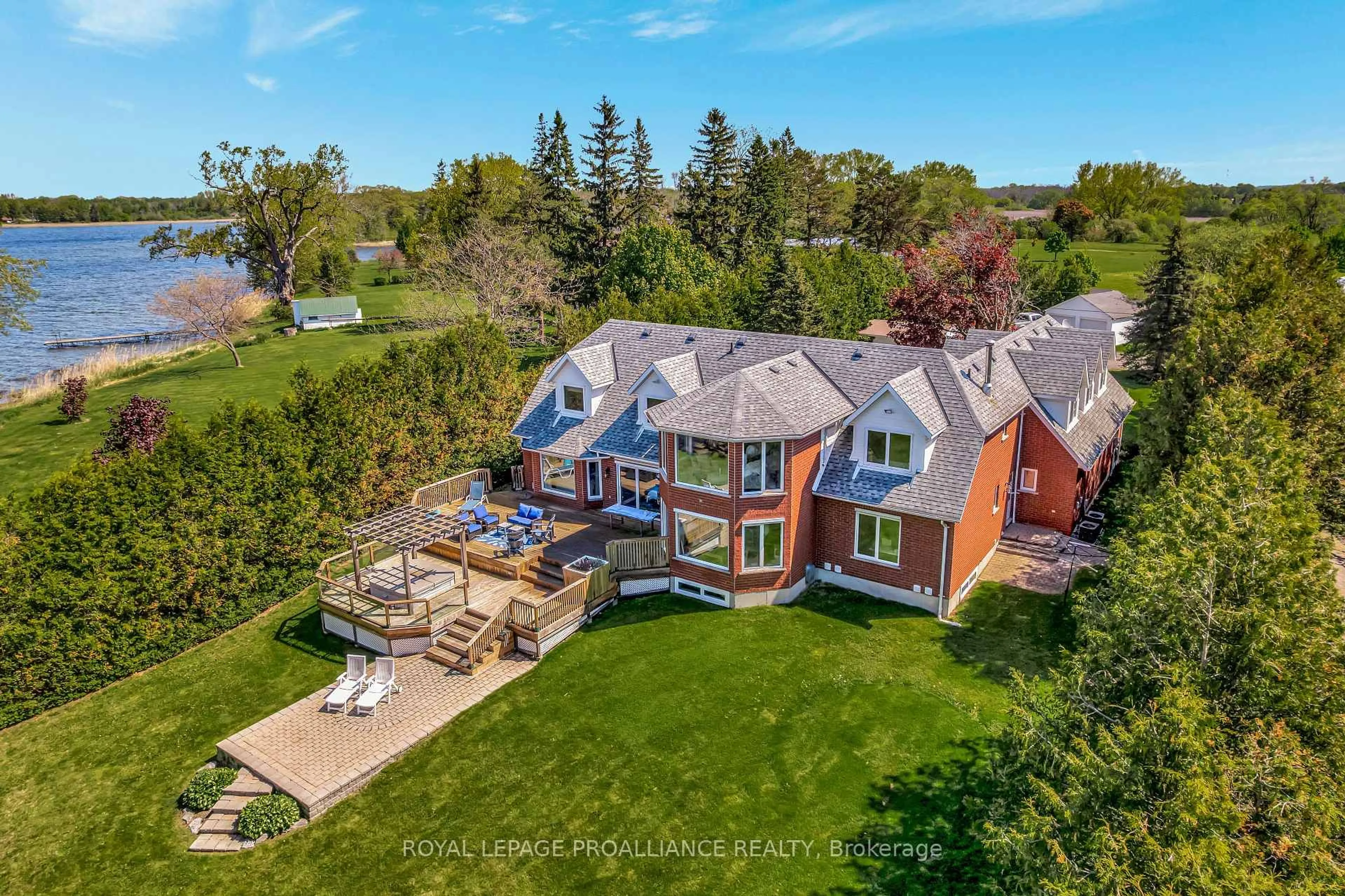 A pic from outside/outdoor area/front of a property/back of a property/a pic from drone, unknown for 23 Quigg Lane, Prince Edward County Ontario K0K 1L0