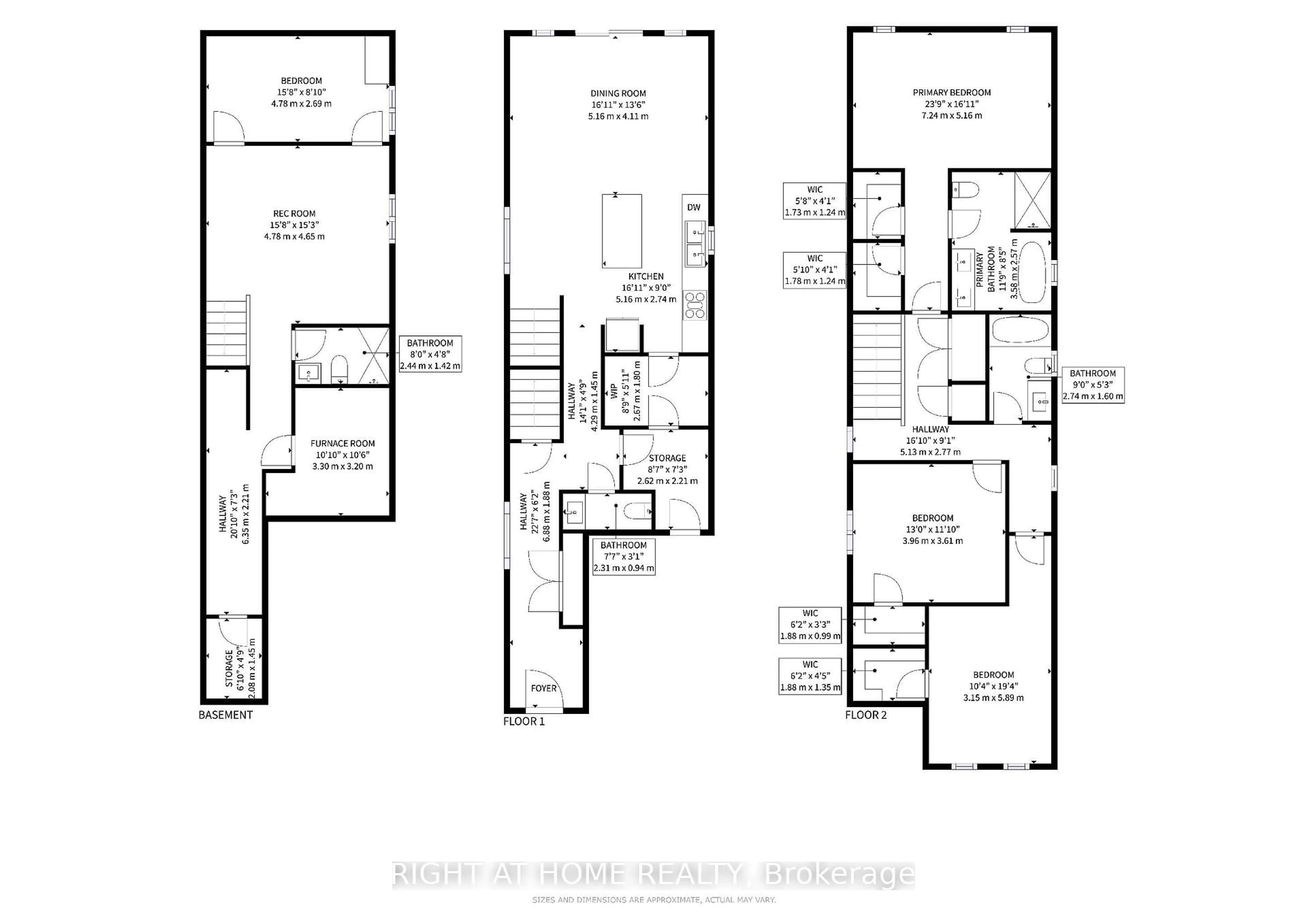 Floor plan for 1608 CAPRI Cres, London North Ontario N6G 0S8