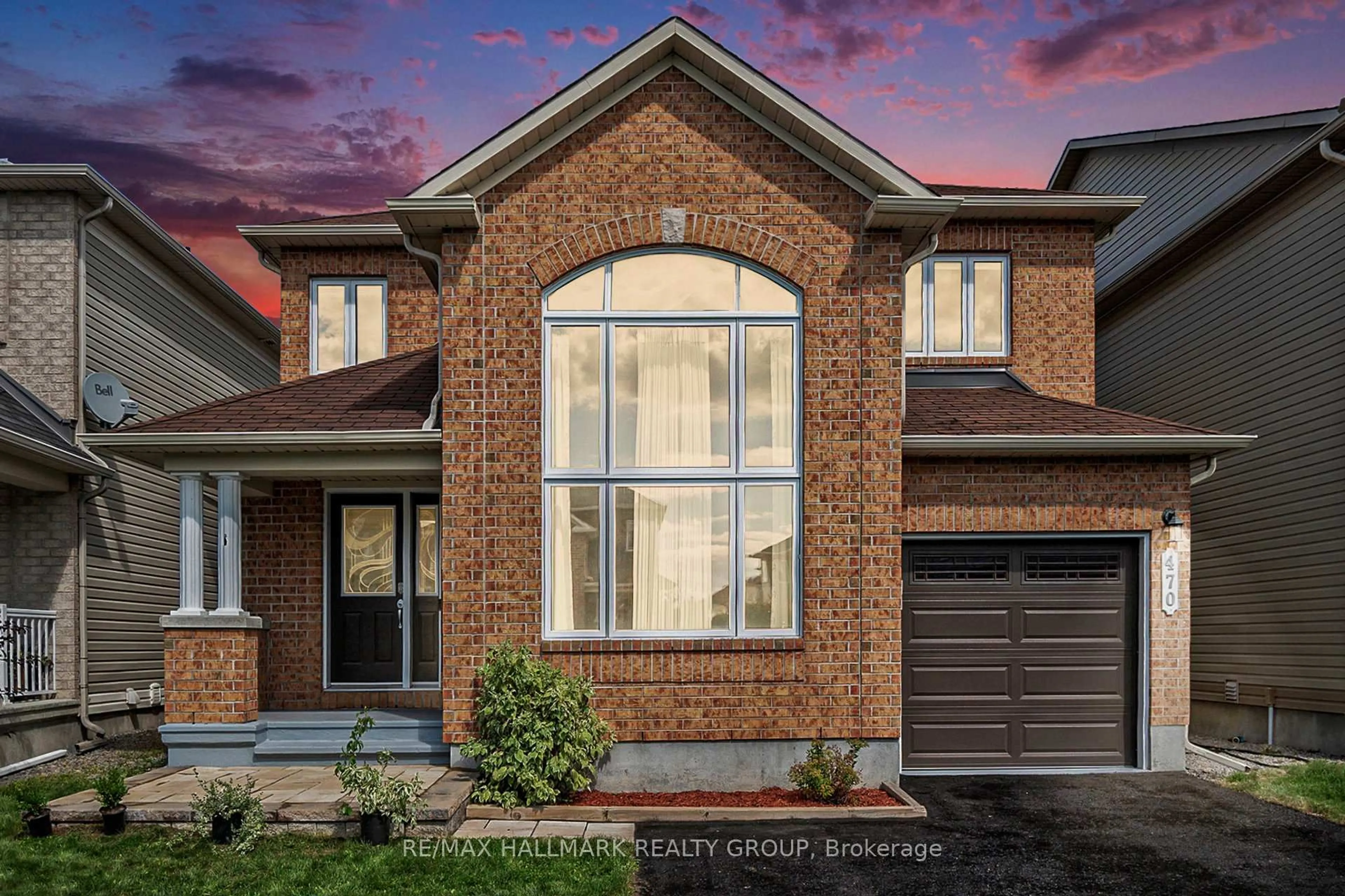 Home with brick exterior material, street for 470 Frank Cauley Way, Orleans Ontario K4A 0L5