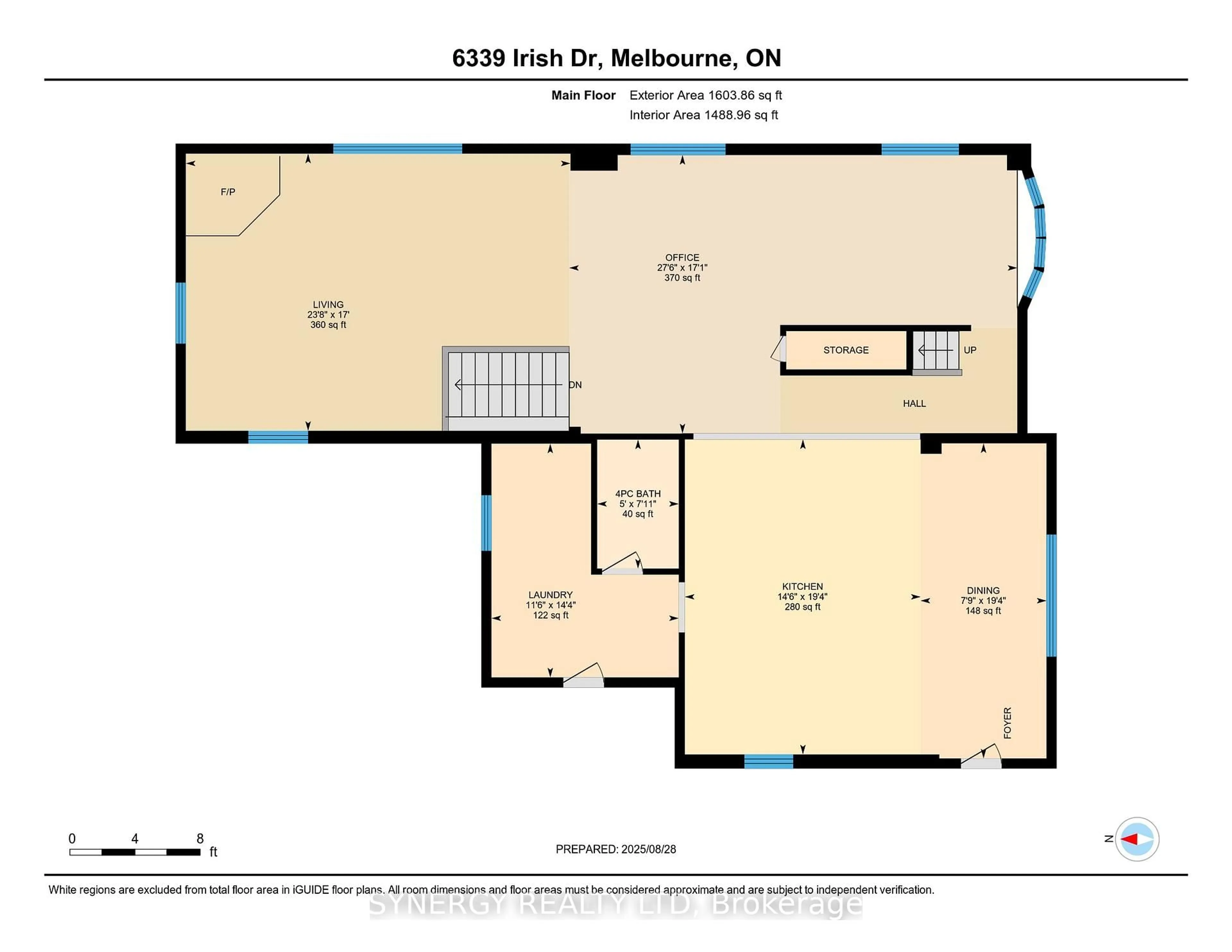 Floor plan for 6339 Irish Dr, Southwest Middlesex Ontario N0L 1T0