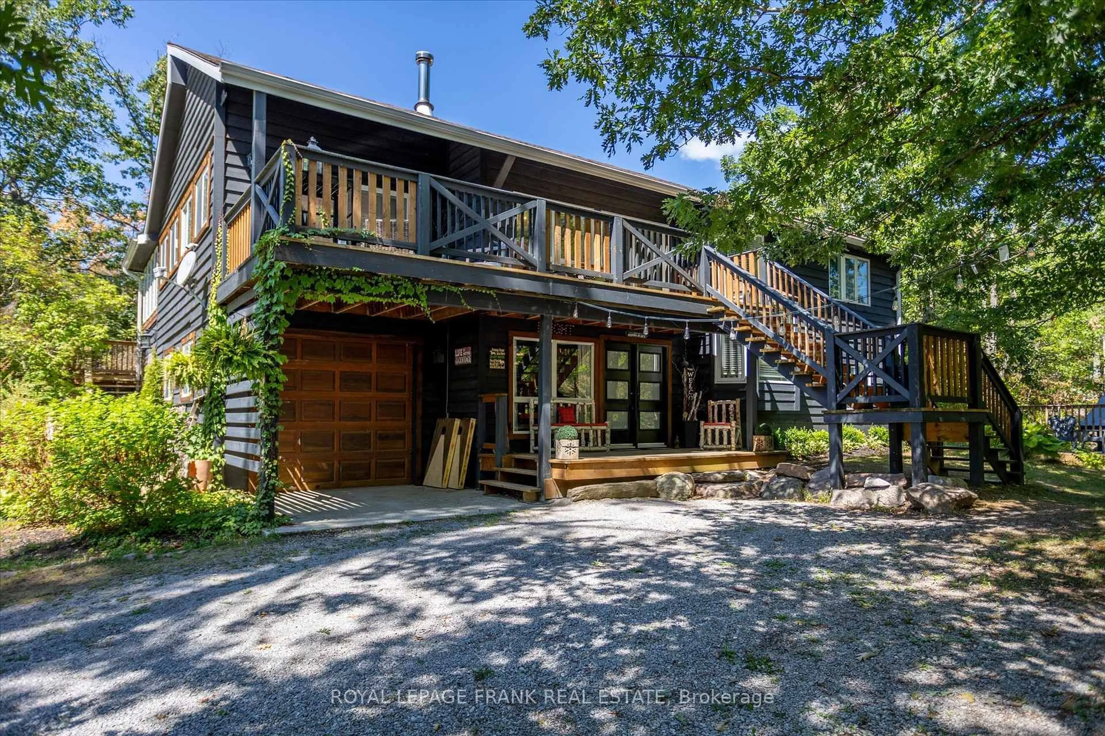 Patio, street for 62 Fire Route 79A, Trent Lakes Ontario K0L 1J0