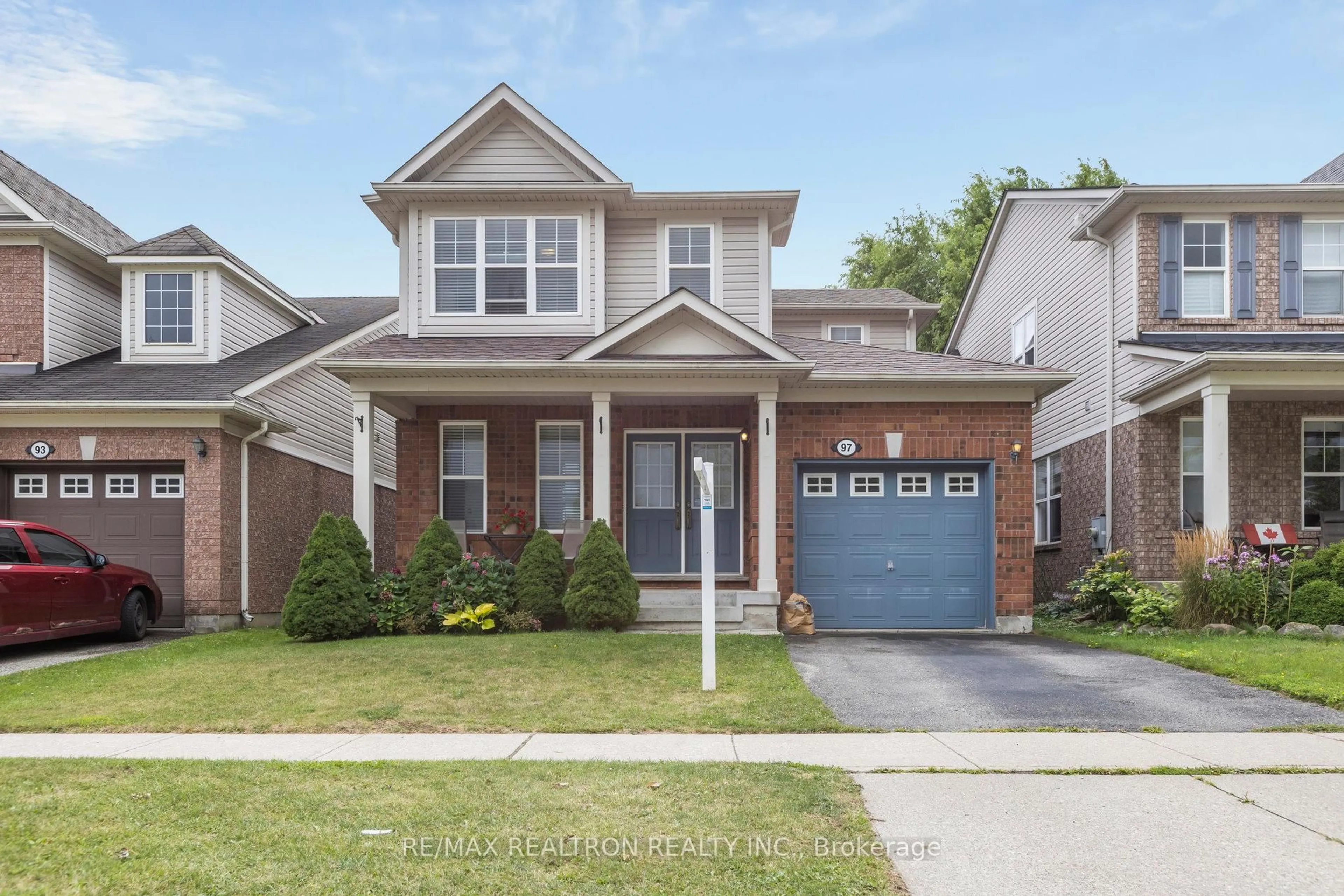 Home with brick exterior material, street for 97 Coulthard Blvd, Cambridge Ontario N1T 2G1