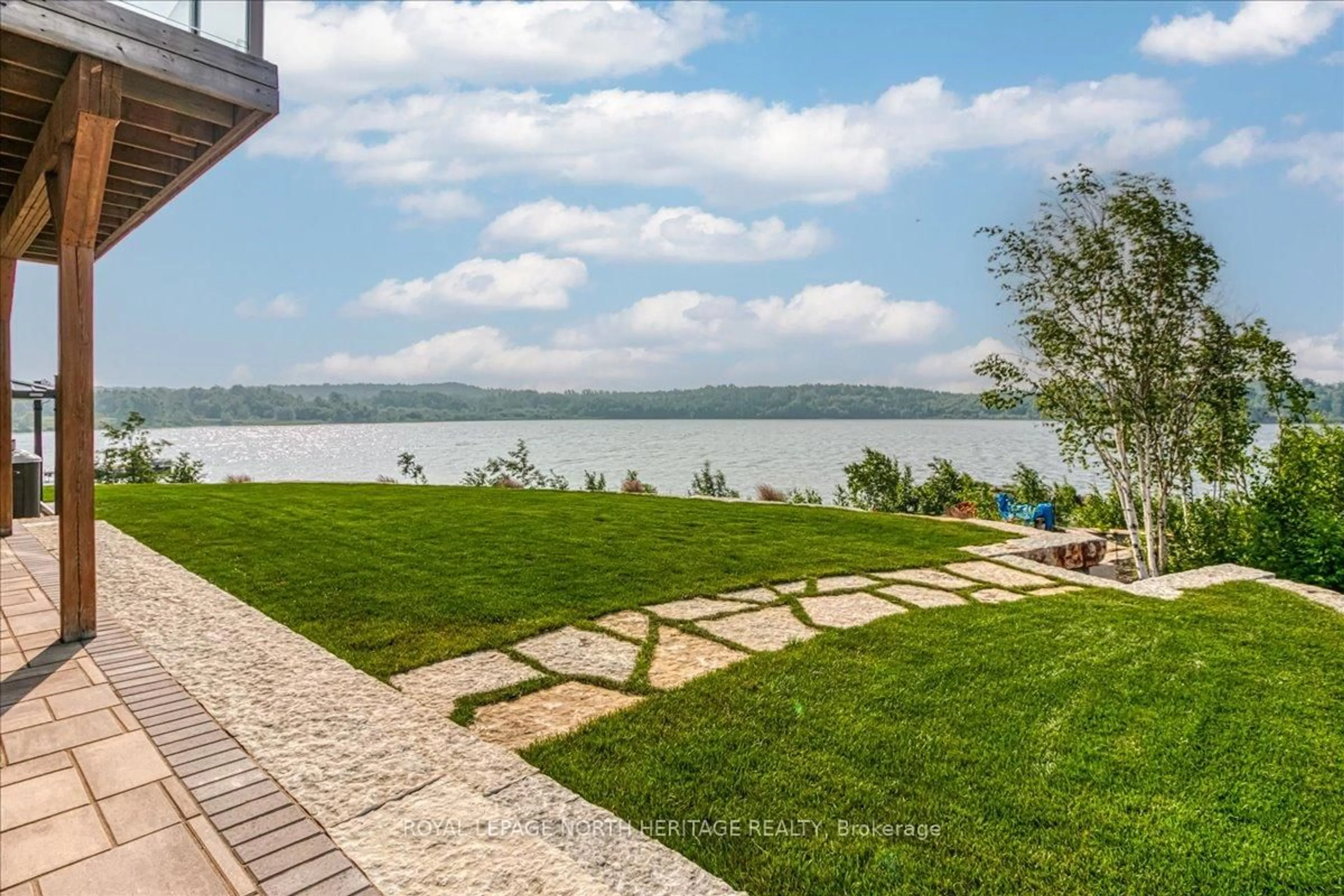 Patio, water/lake/river/ocean view for 2507 Navanod Rd, Greater Sudbury Ontario P3B 1A4