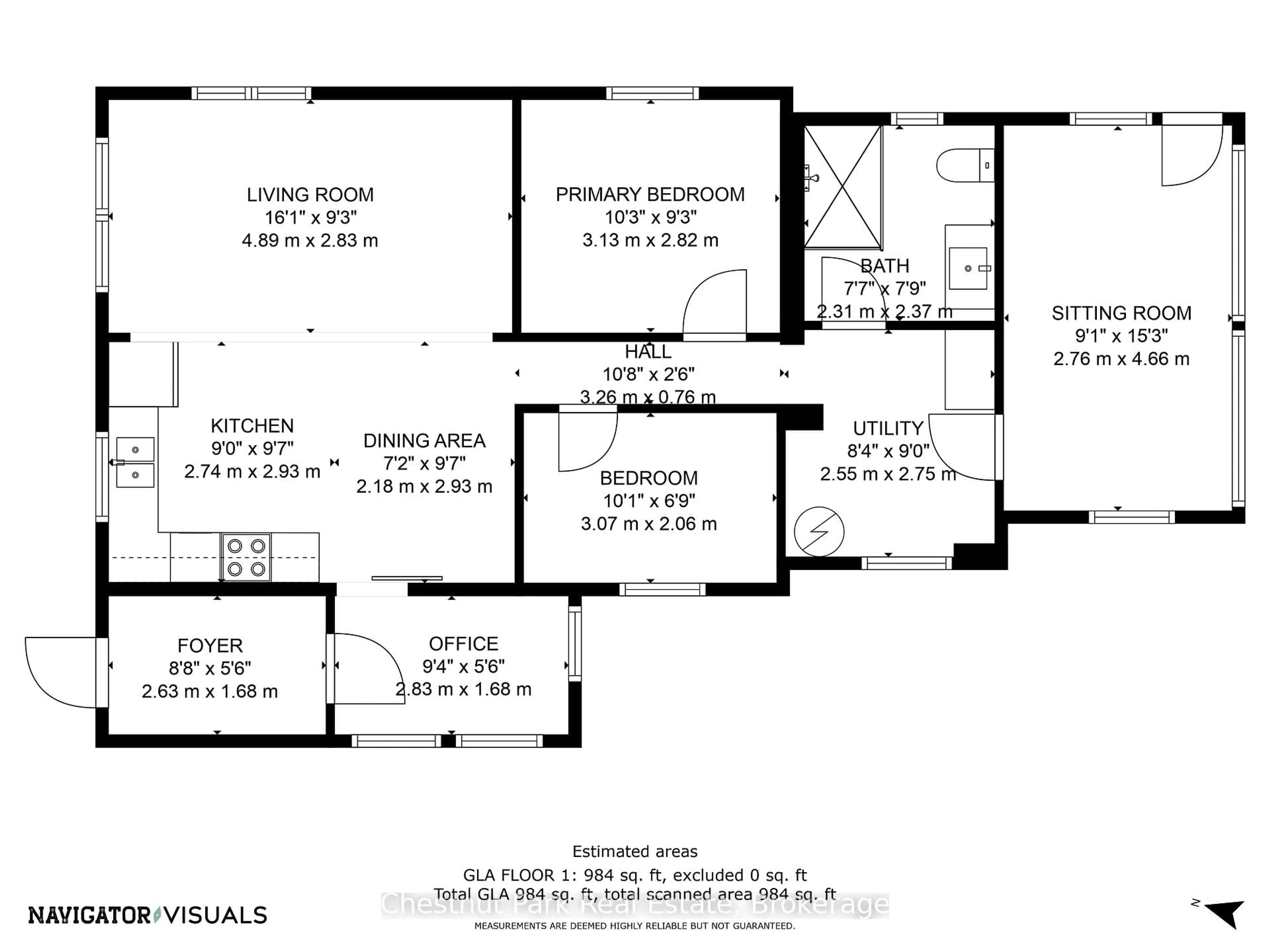 Floor plan for 1011 UNITED CHURCH Rd, Muskoka Lakes Ontario P0C 1H0