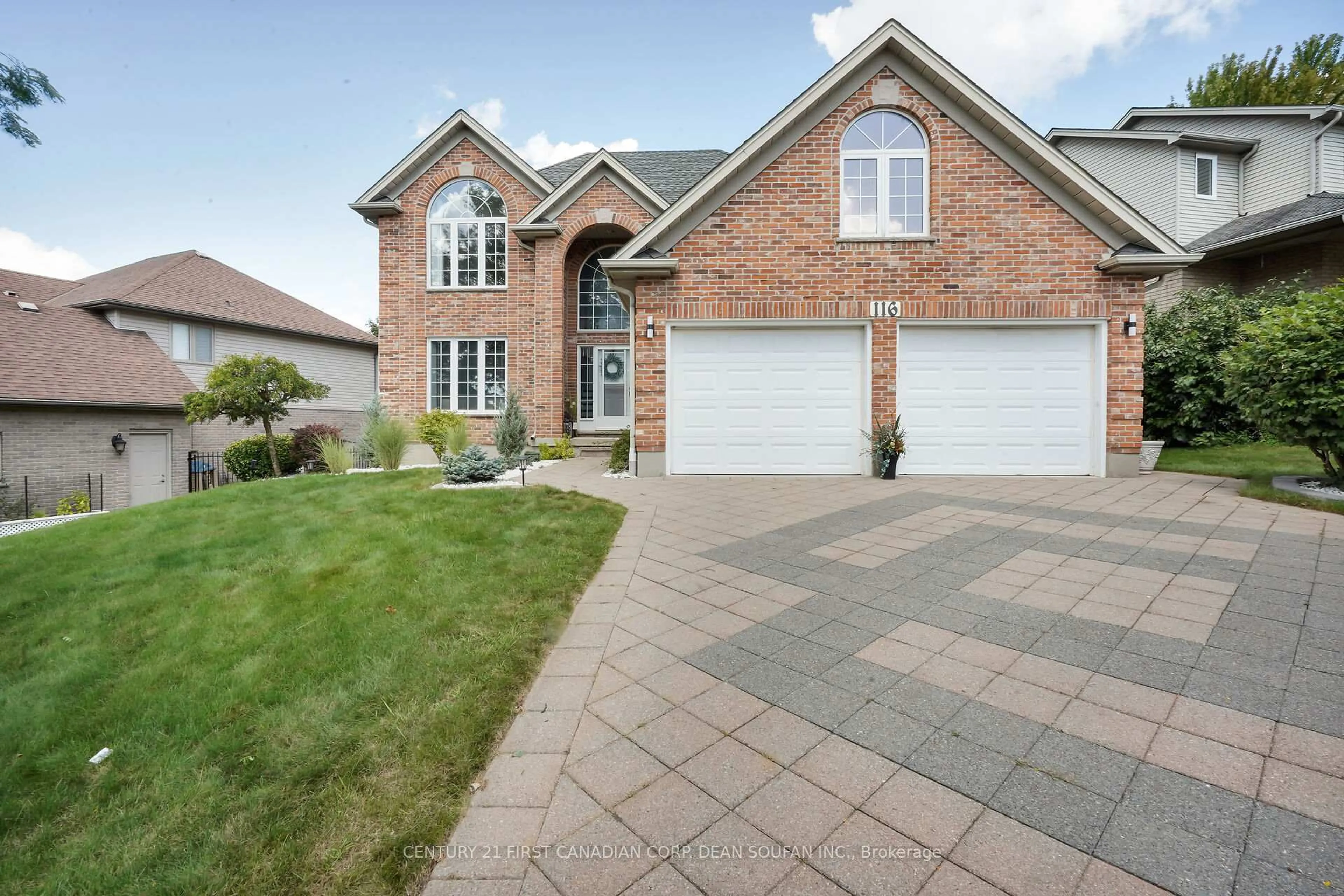 Home with brick exterior material, street for 116 Optimist Park Dr, London South Ontario N6K 4M1