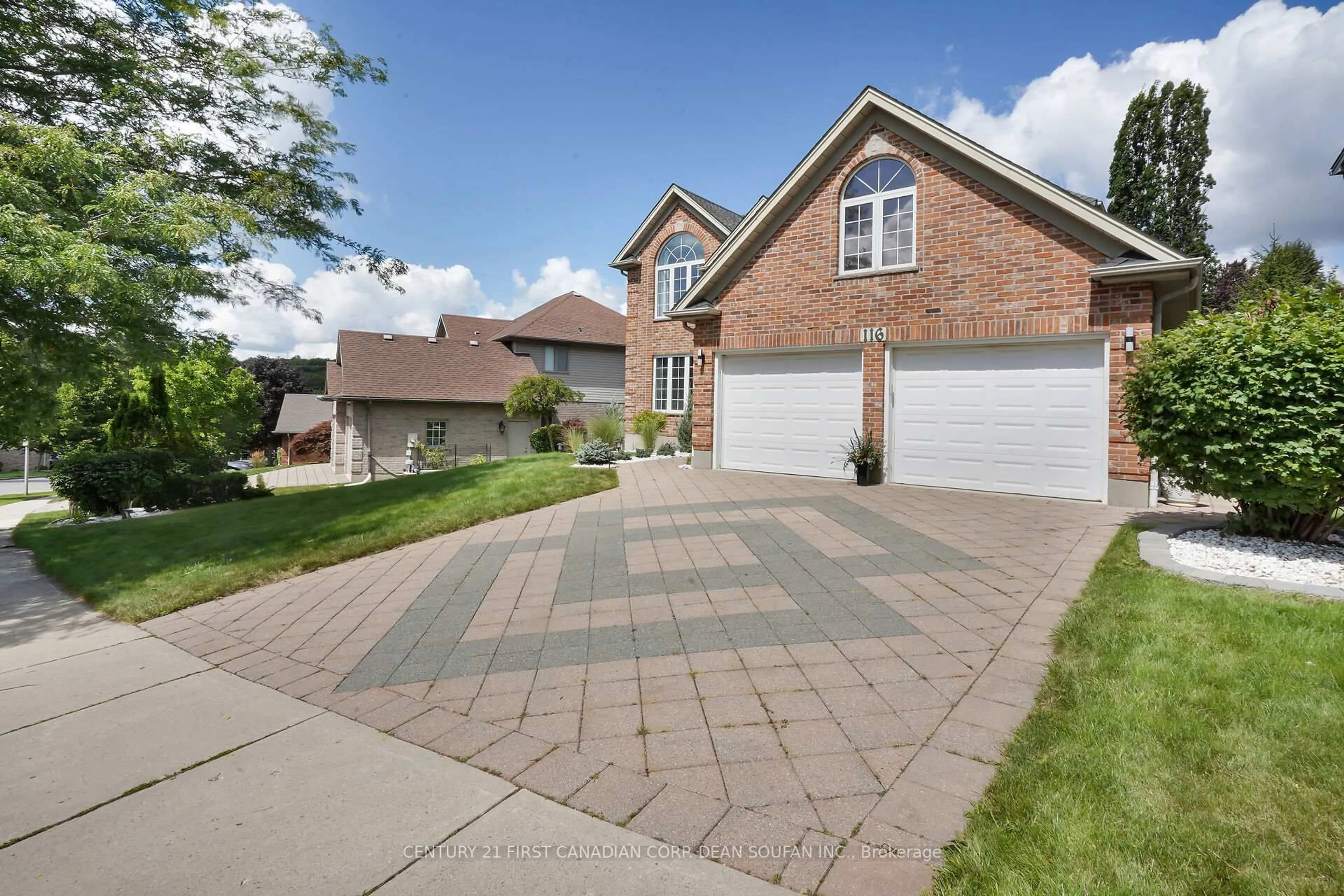 Home with brick exterior material, street for 116 Optimist Park Dr, London South Ontario N6K 4M1