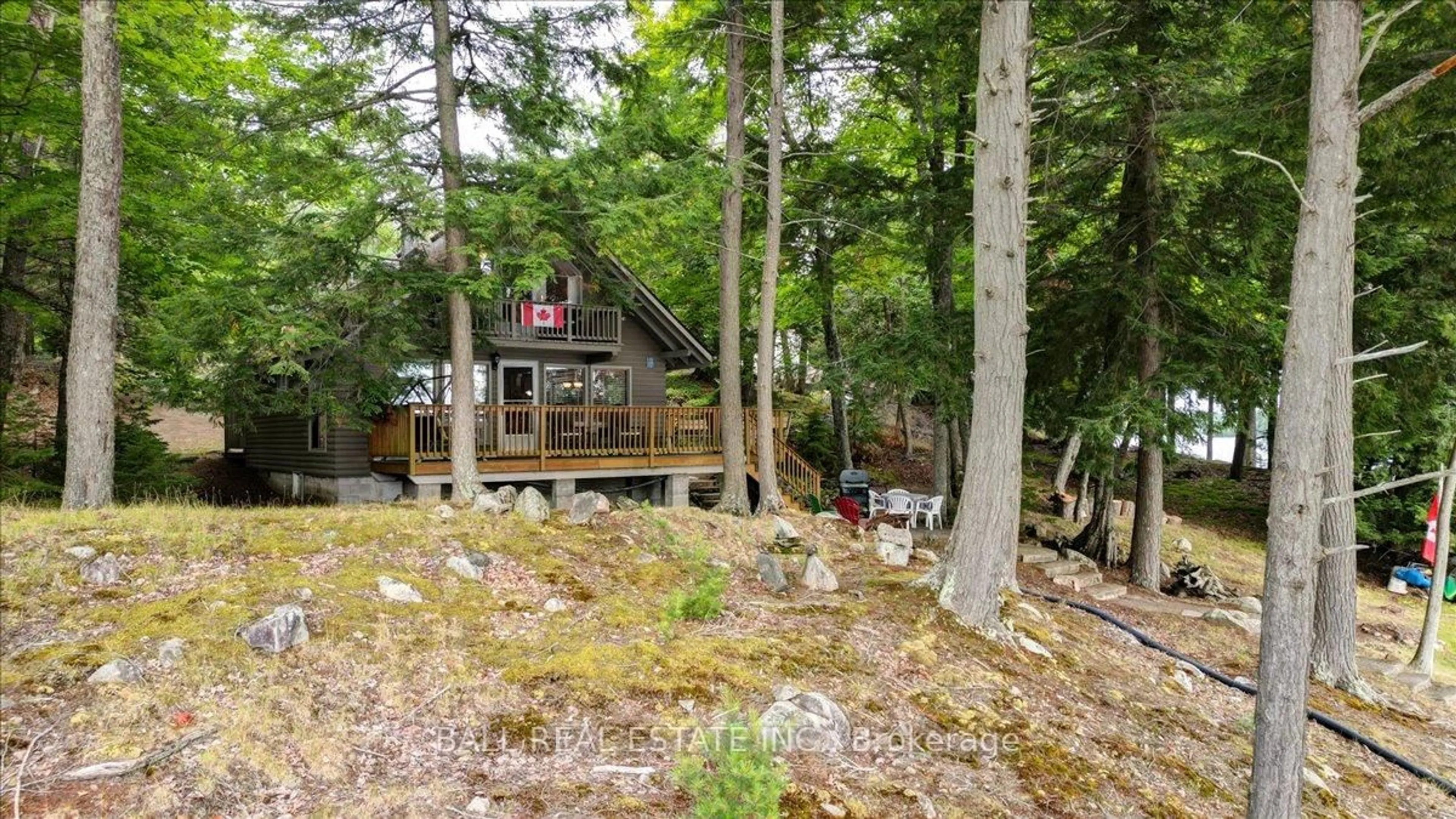 A pic from outside/outdoor area/front of a property/back of a property/a pic from drone, forest/trees view for 29 Fire Route 52A, Havelock-Belmont-Methuen Ontario K0L 1A0