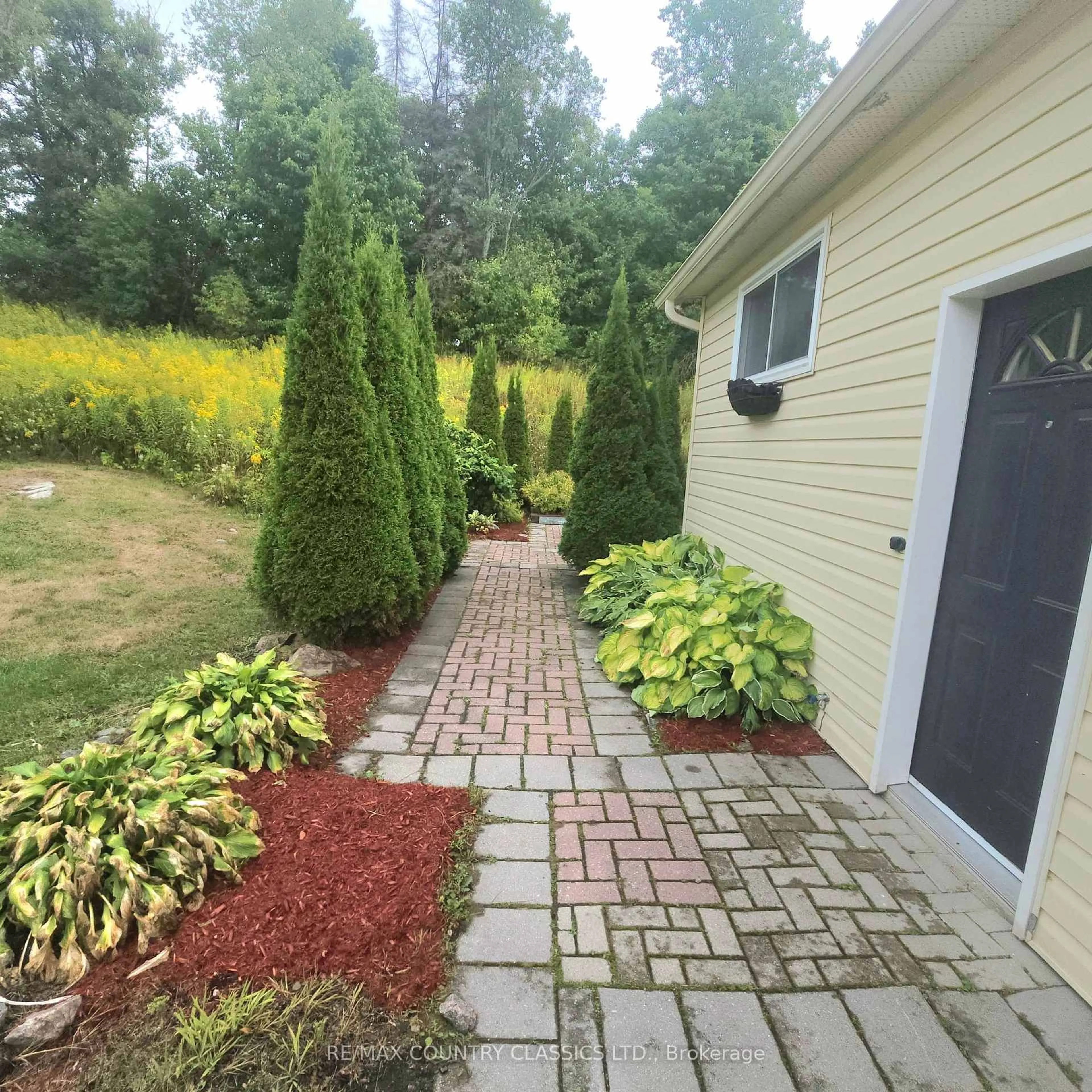 Patio, street for 71 & 73 Cleak Ave, Bancroft Ontario K0L 1C0