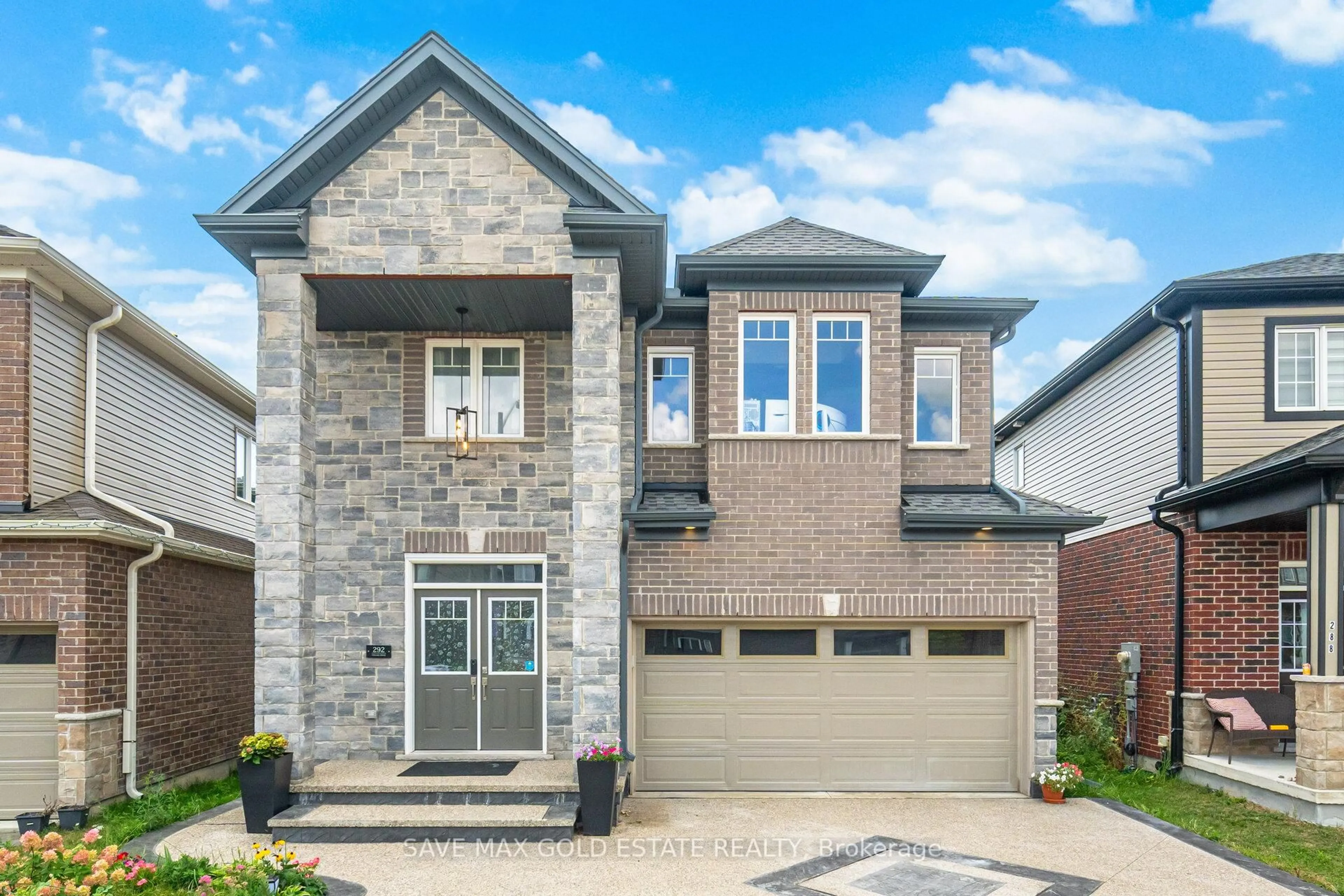 Home with brick exterior material, street for 292 Freure Dr, Cambridge Ontario N1S 0C1