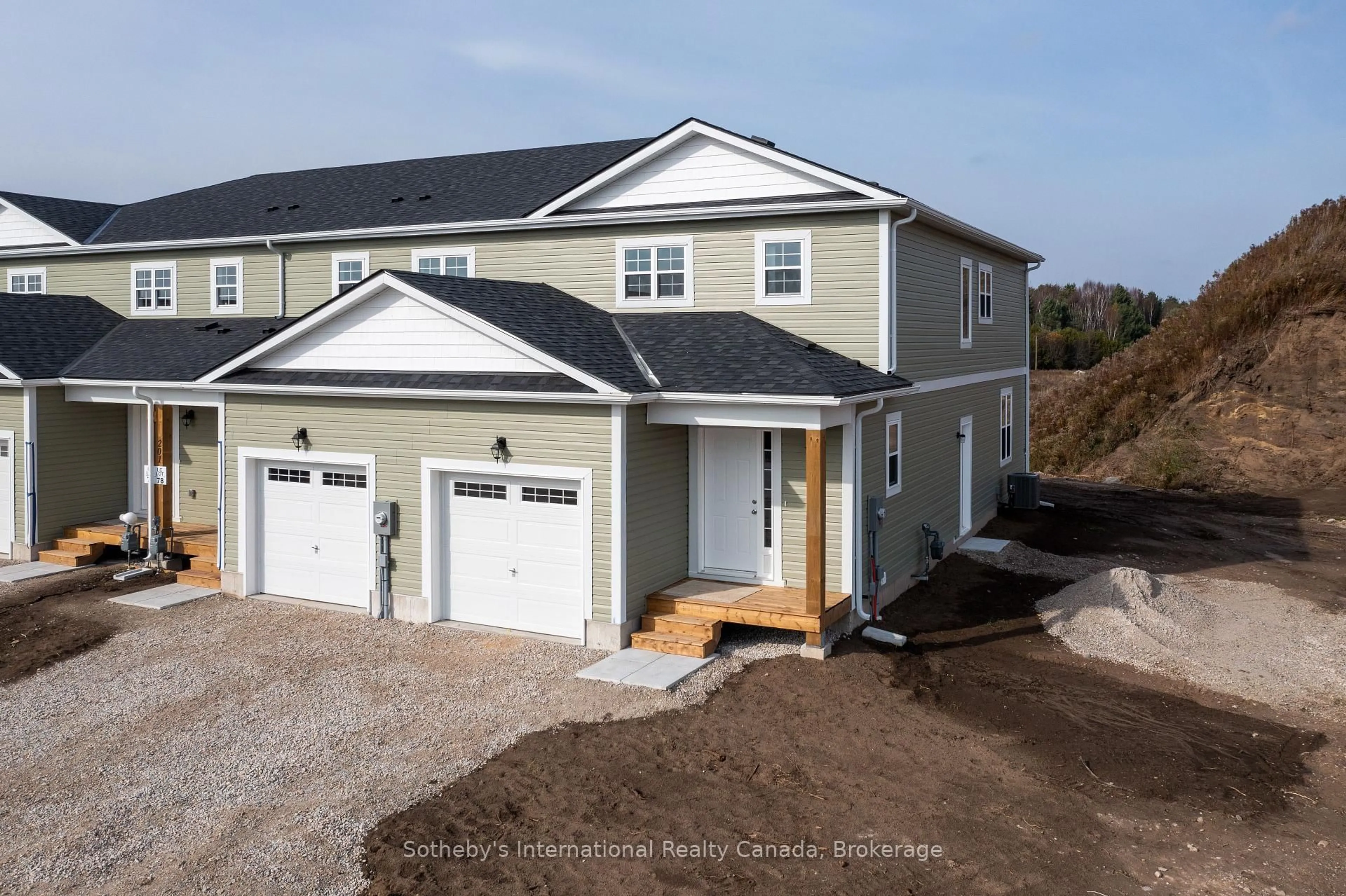 Home with vinyl exterior material, street for 173 Equality Dr, Meaford Ontario N4L 0B4