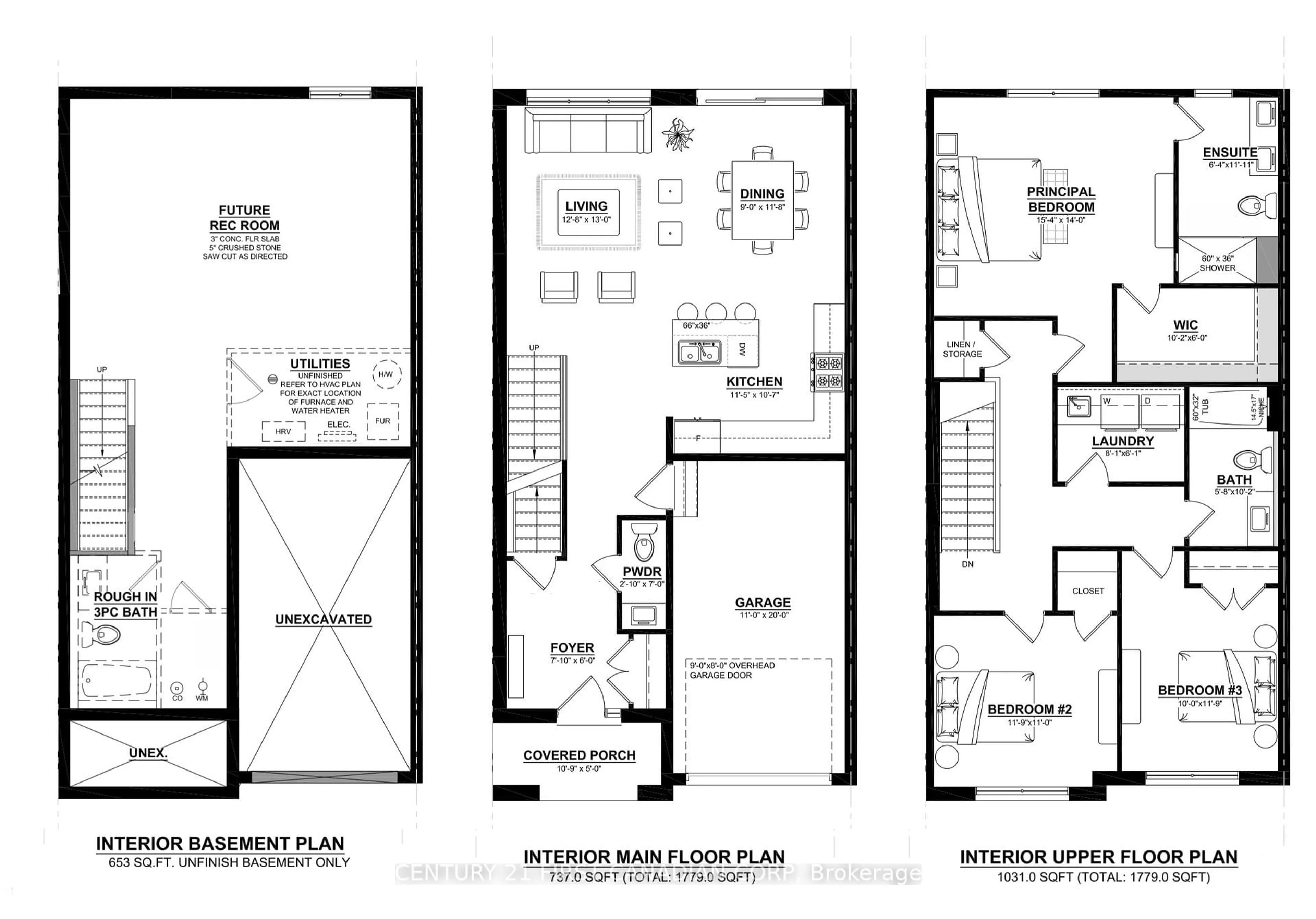 Floor plan for 4295 Calhoun Way, London South Ontario N6P 1J9