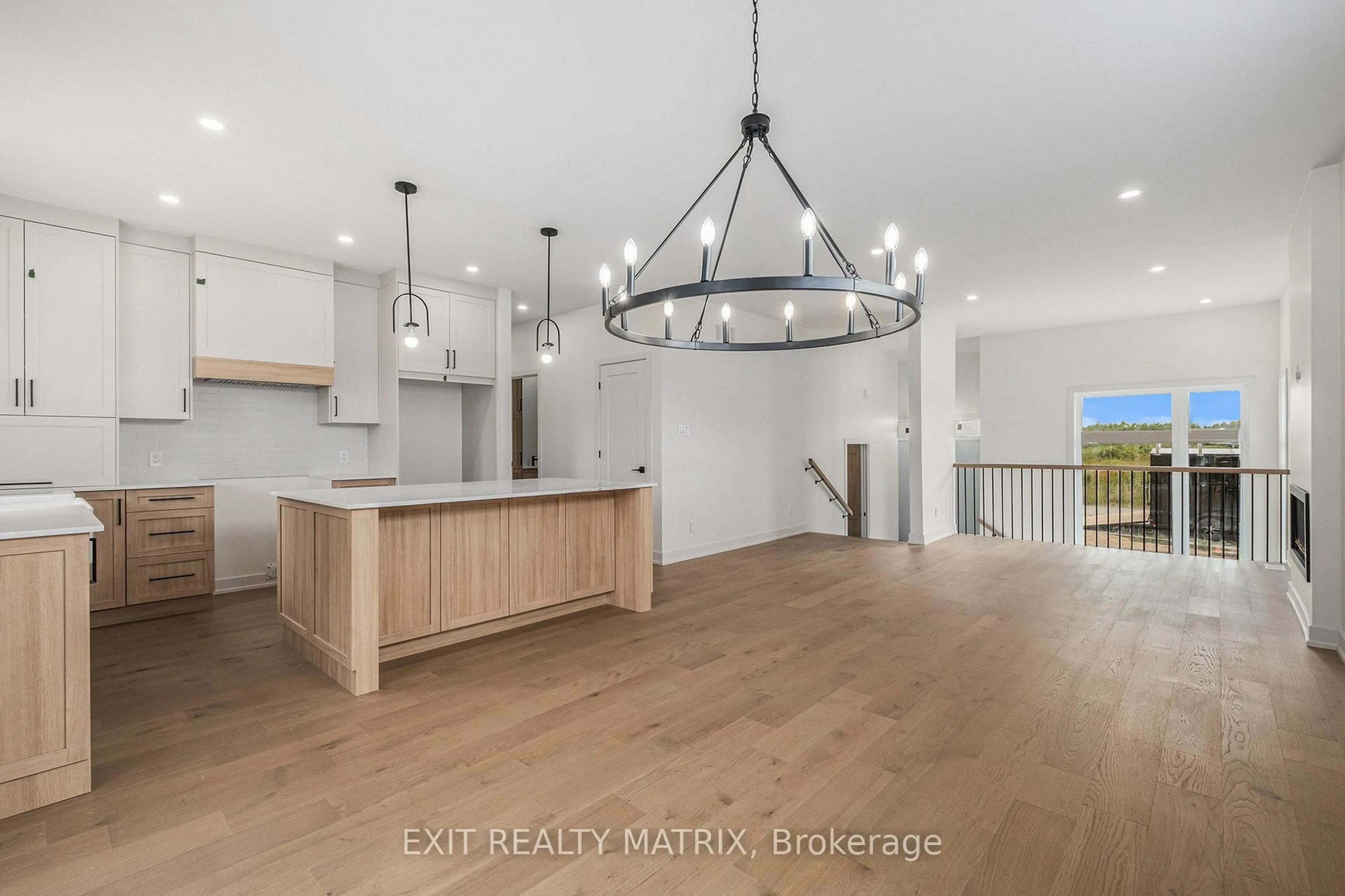 Open concept kitchen, wood/laminate floor for 29 MAYER St, The Nation Ontario K0A 2M0