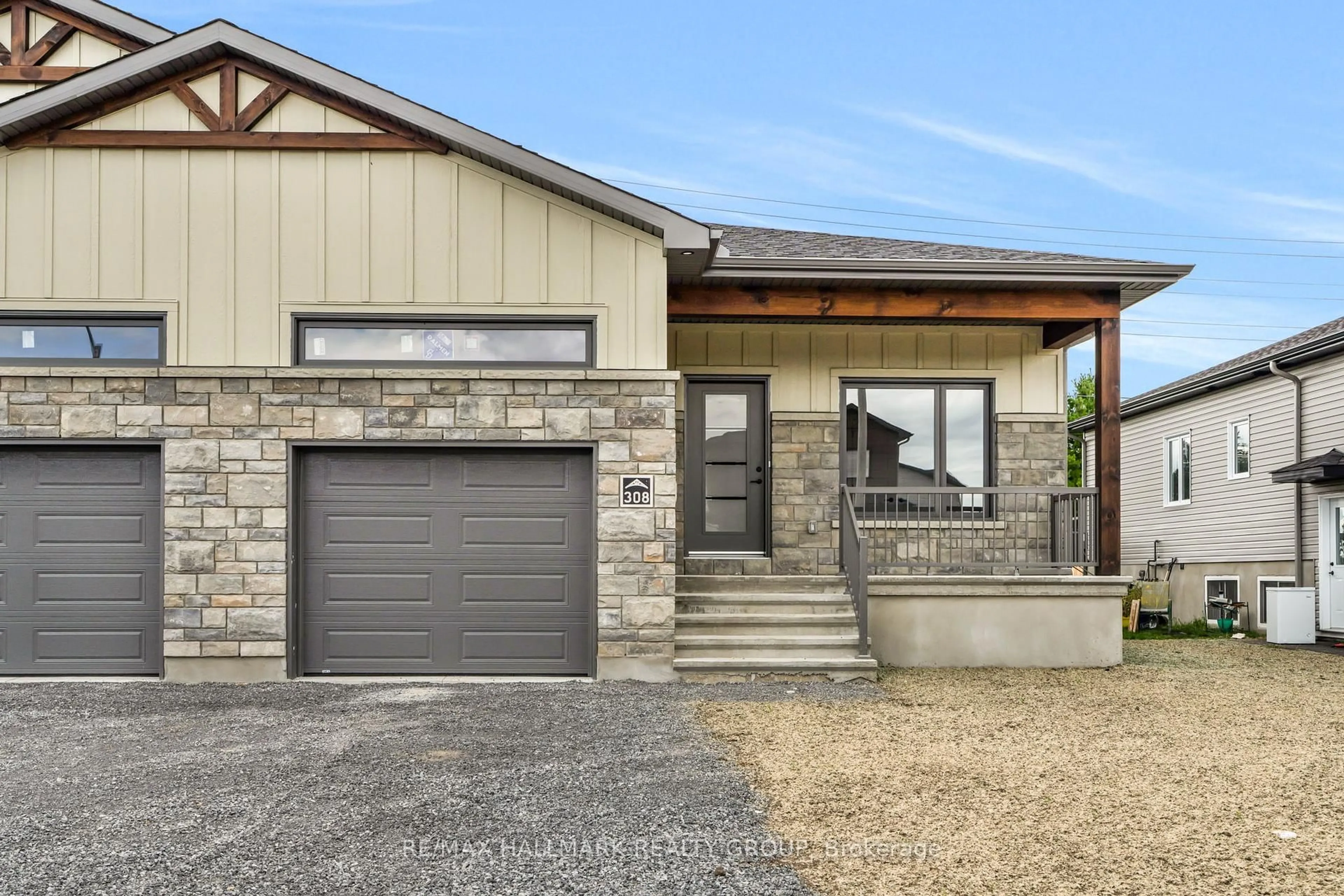 Home with brick exterior material, street for 308 Zakari St, Casselman Ontario K0A 1M0