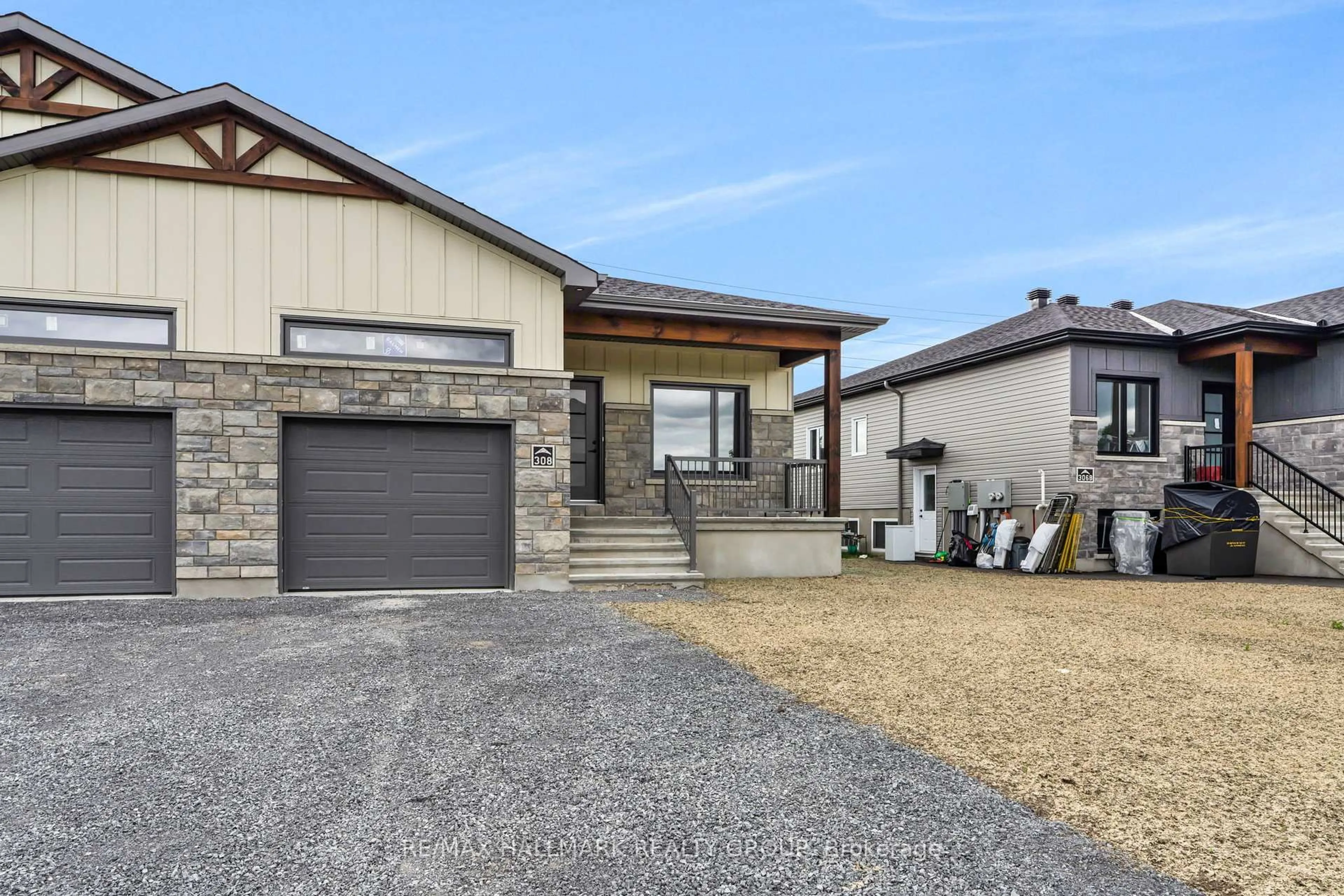 Home with brick exterior material, street for 308 Zakari St, Casselman Ontario K0A 1M0