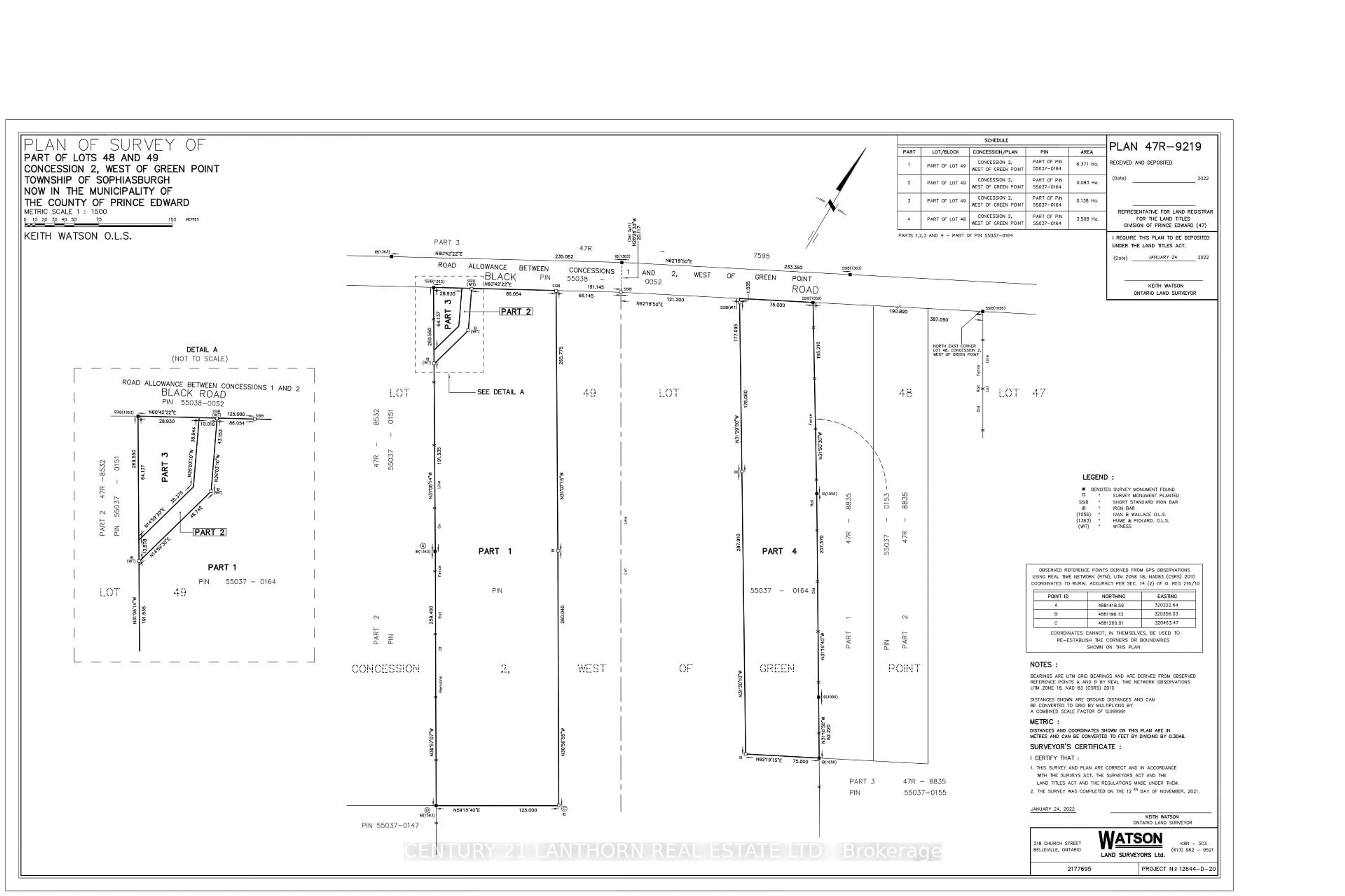 Floor plan for 811 Black Rd, Prince Edward County Ontario K0K 1W0