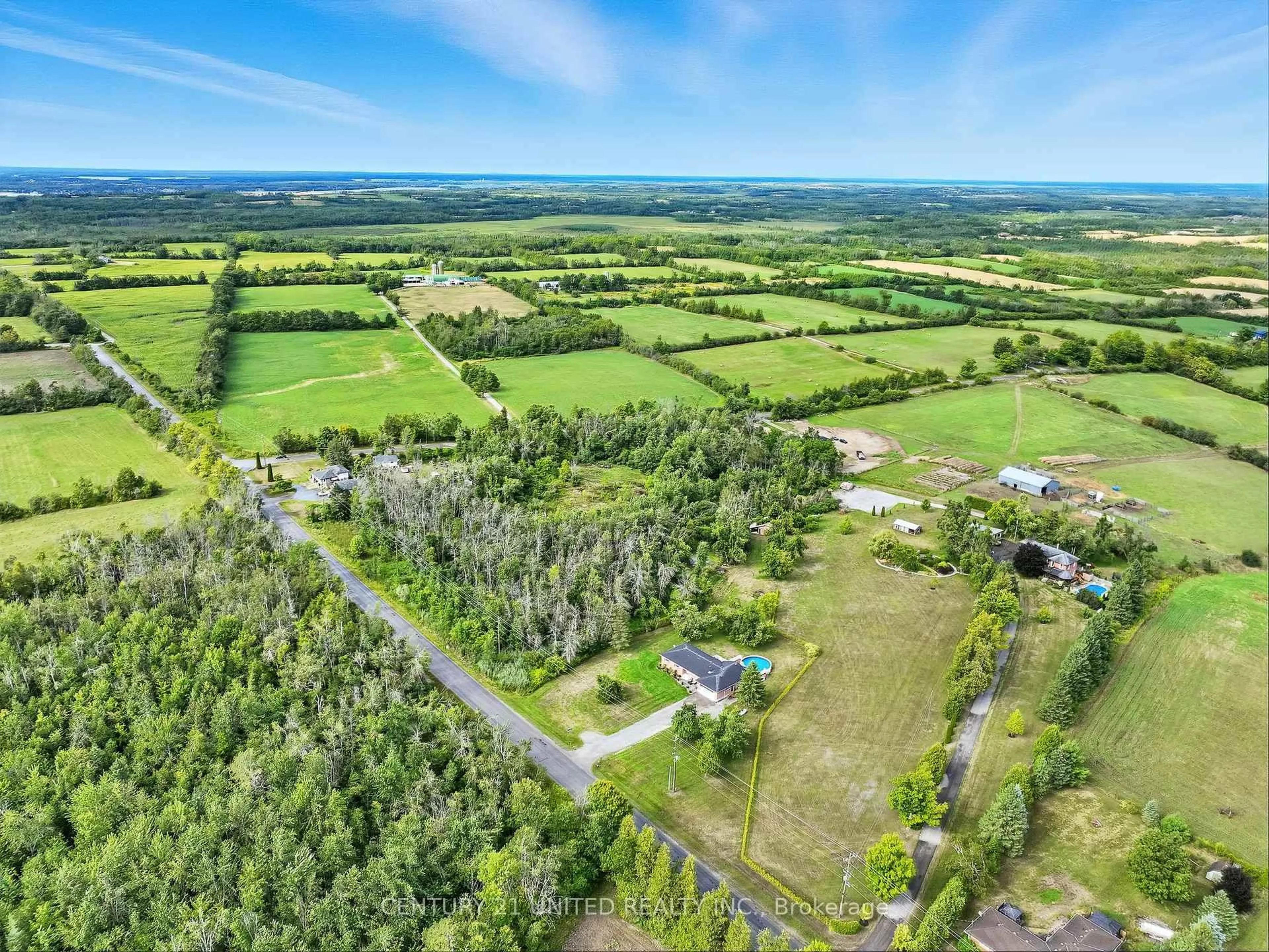 A pic from outside/outdoor area/front of a property/back of a property/a pic from drone, forest/trees view for 2038 Hilliard St, Selwyn Ontario K9J 6X2