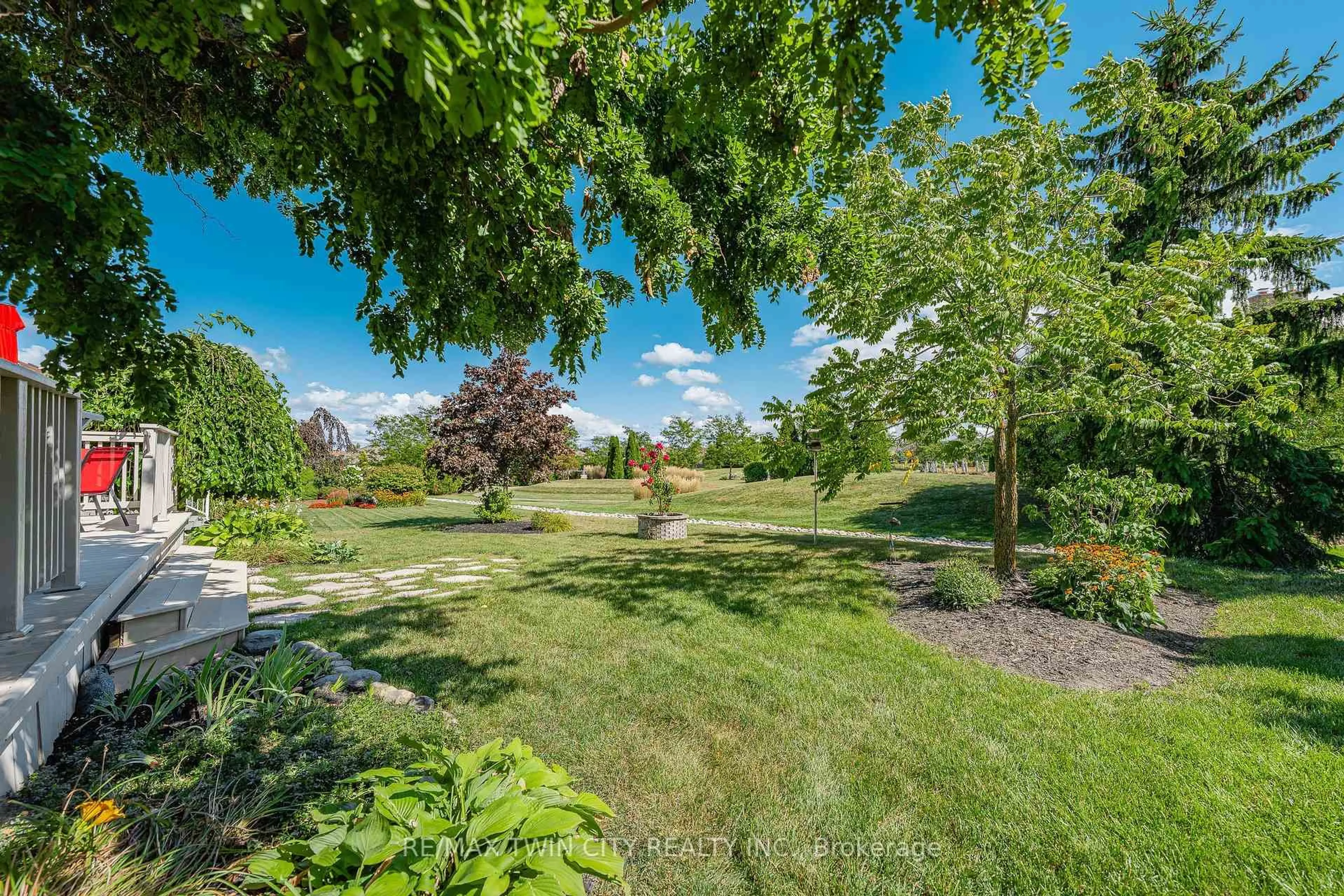 Patio, water/lake/river/ocean view for 152 Devonshire Dr #18, Wilmot Ontario N3A 4J7