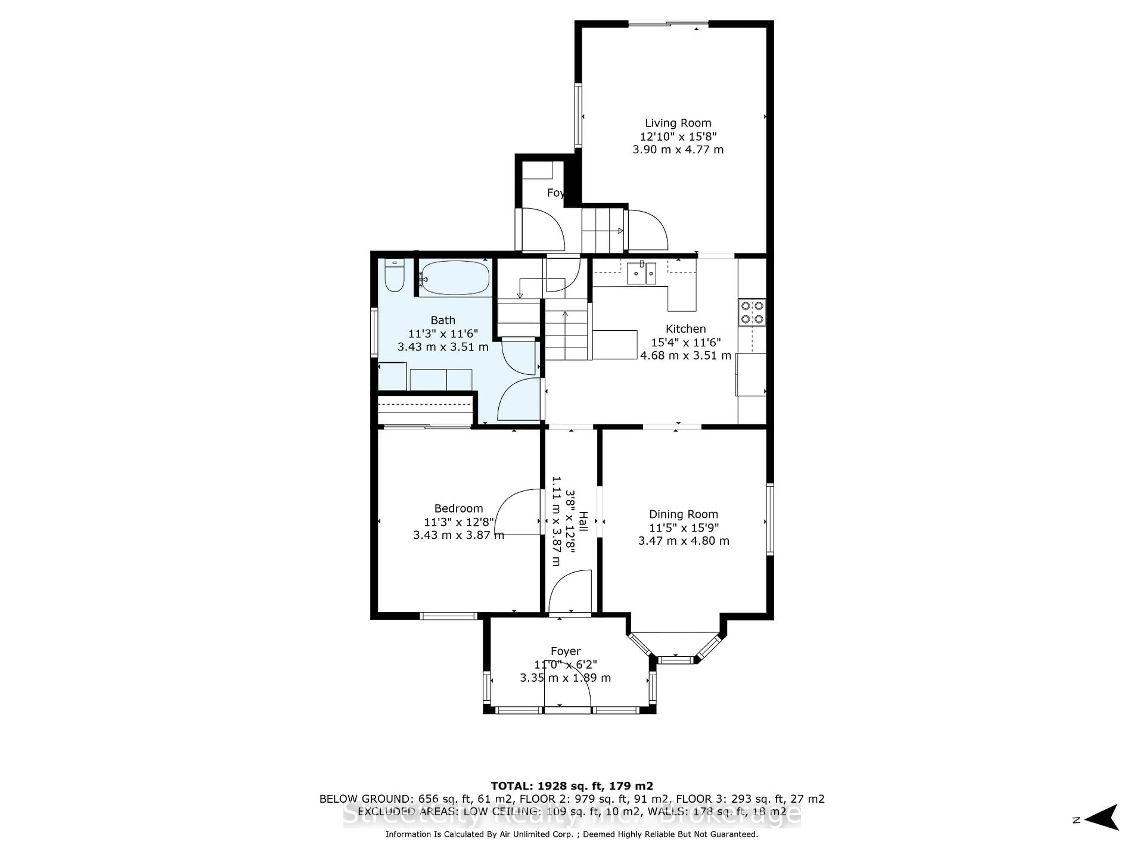 Floor plan for 265 Front St, Stratford Ontario N5A 4J1