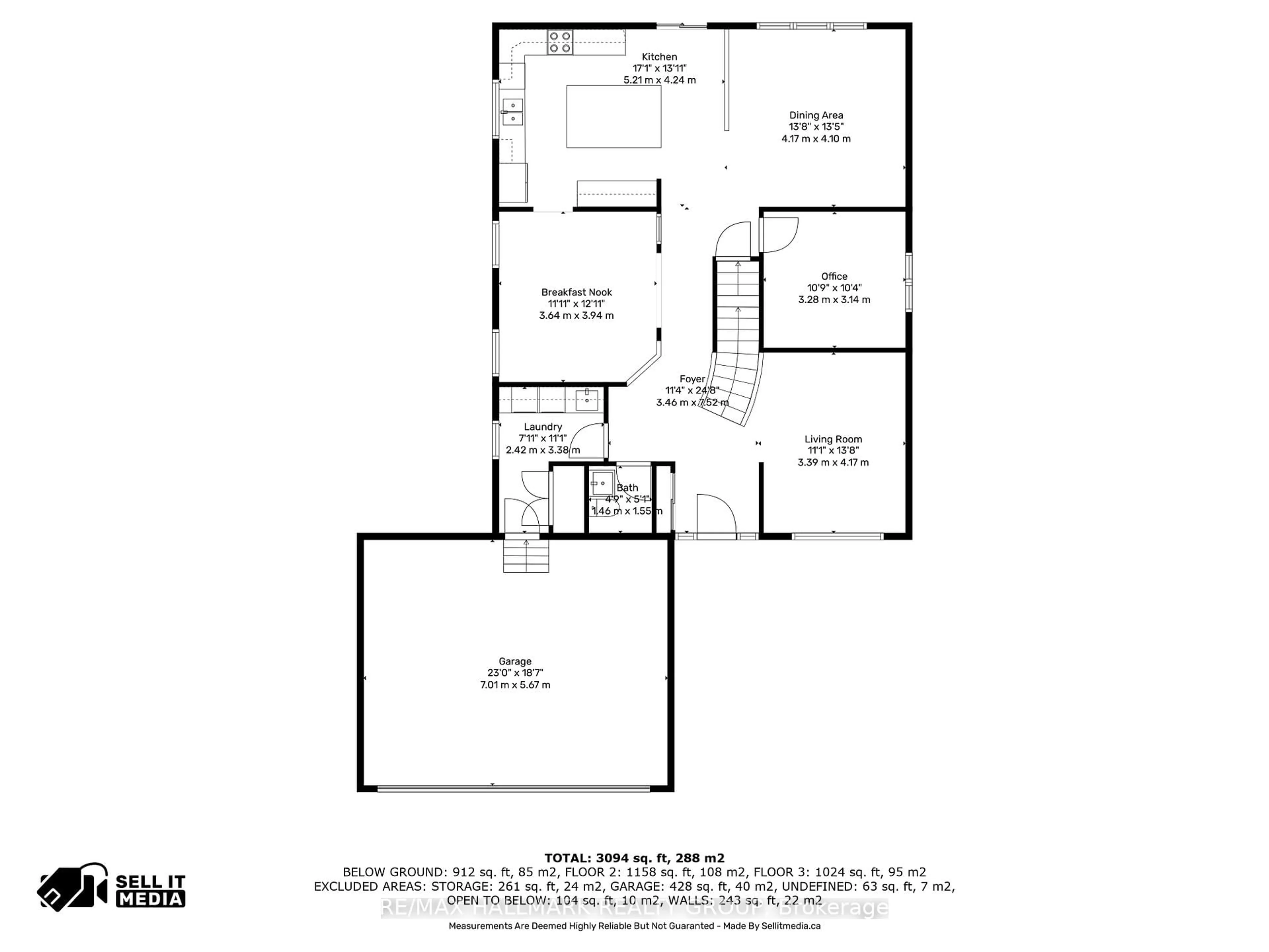 Floor plan for 422 MERCURY St, Clarence-Rockland Ontario K4K 0G8