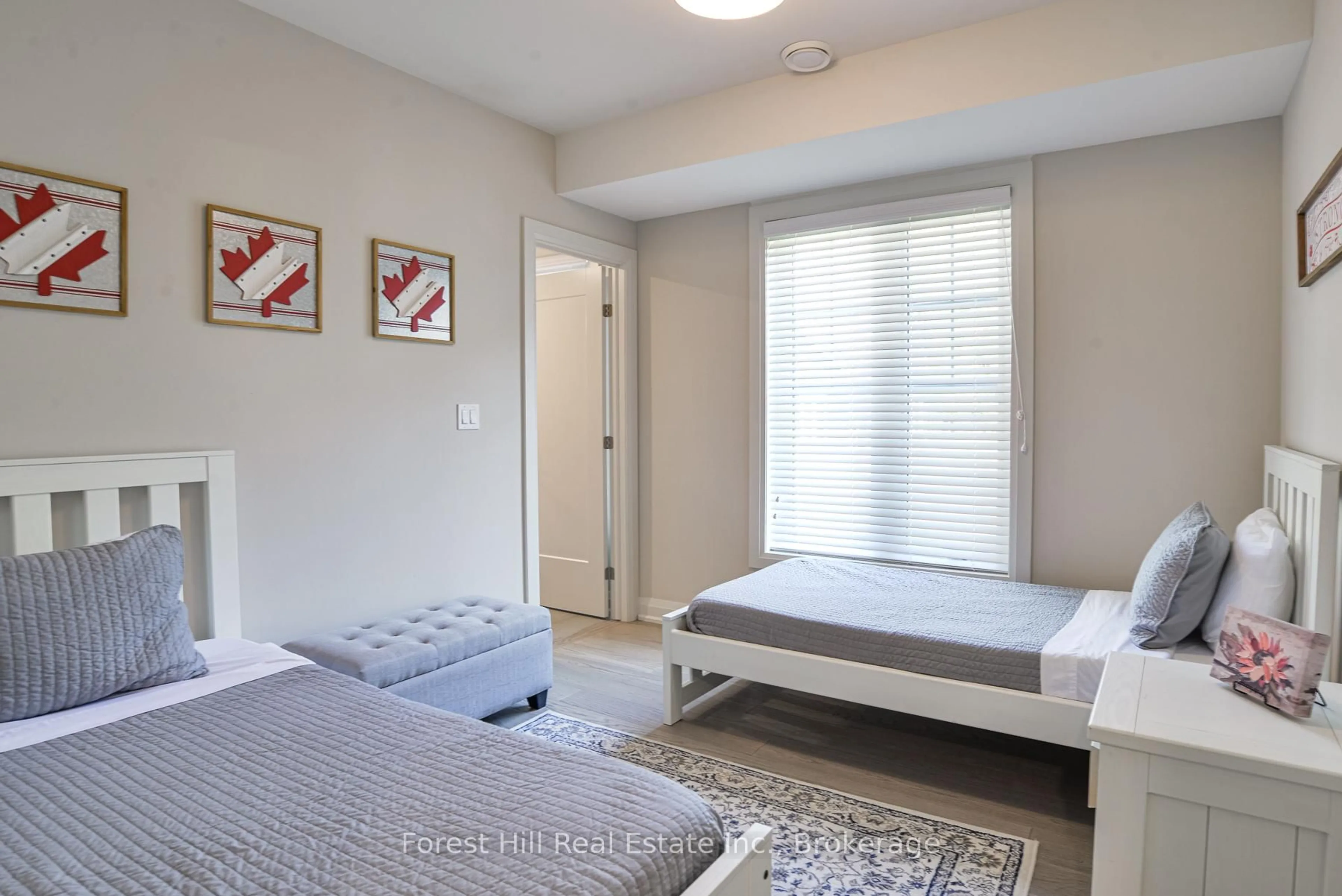Bedroom with bed, unknown for 2054 Peninsula Rd #Unit 16, Muskoka Lakes Ontario P0B 1G0