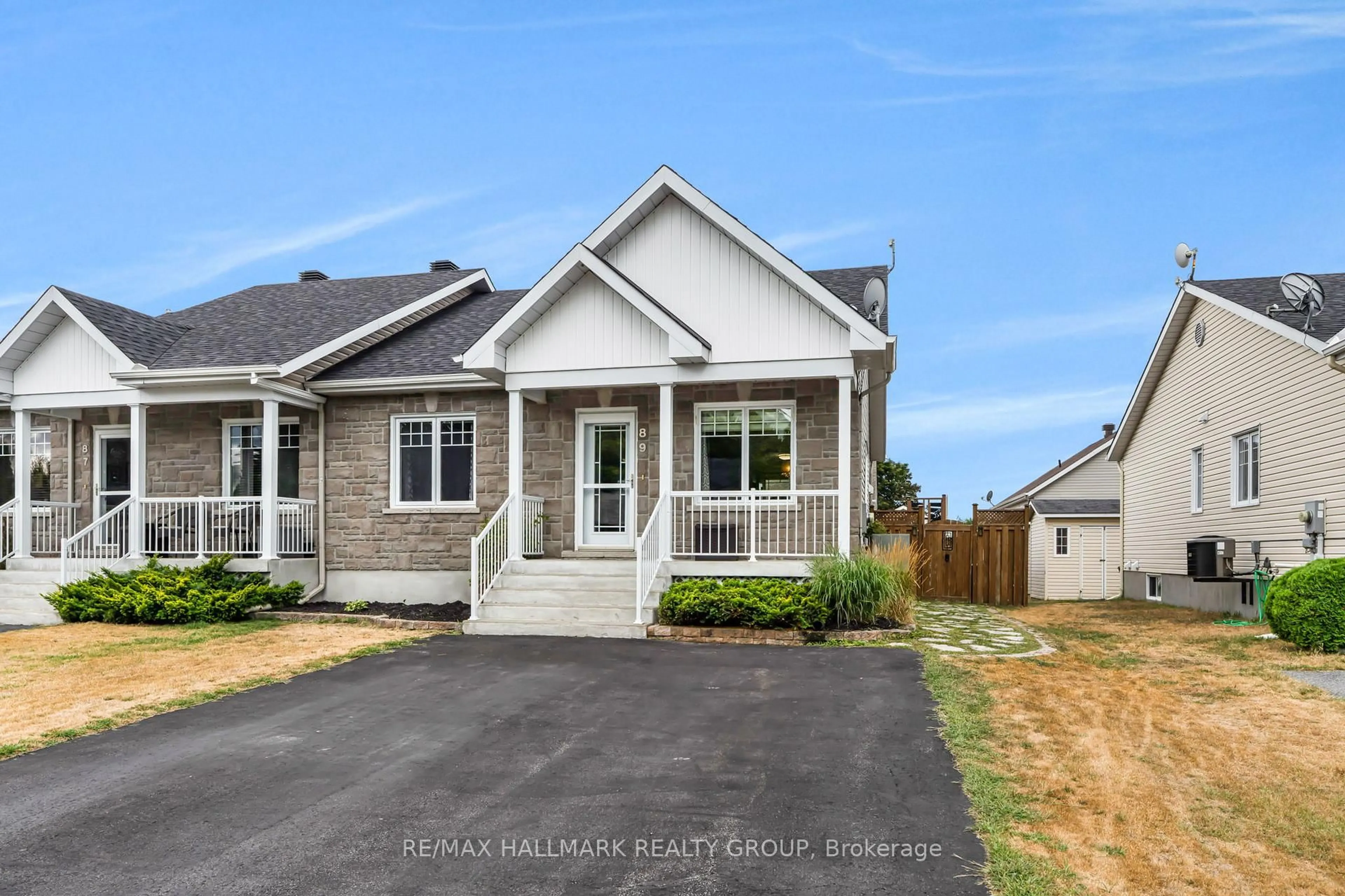 Home with vinyl exterior material, street for 89 Pitre St, Alfred and Plantagenet Ontario K0B 1A0
