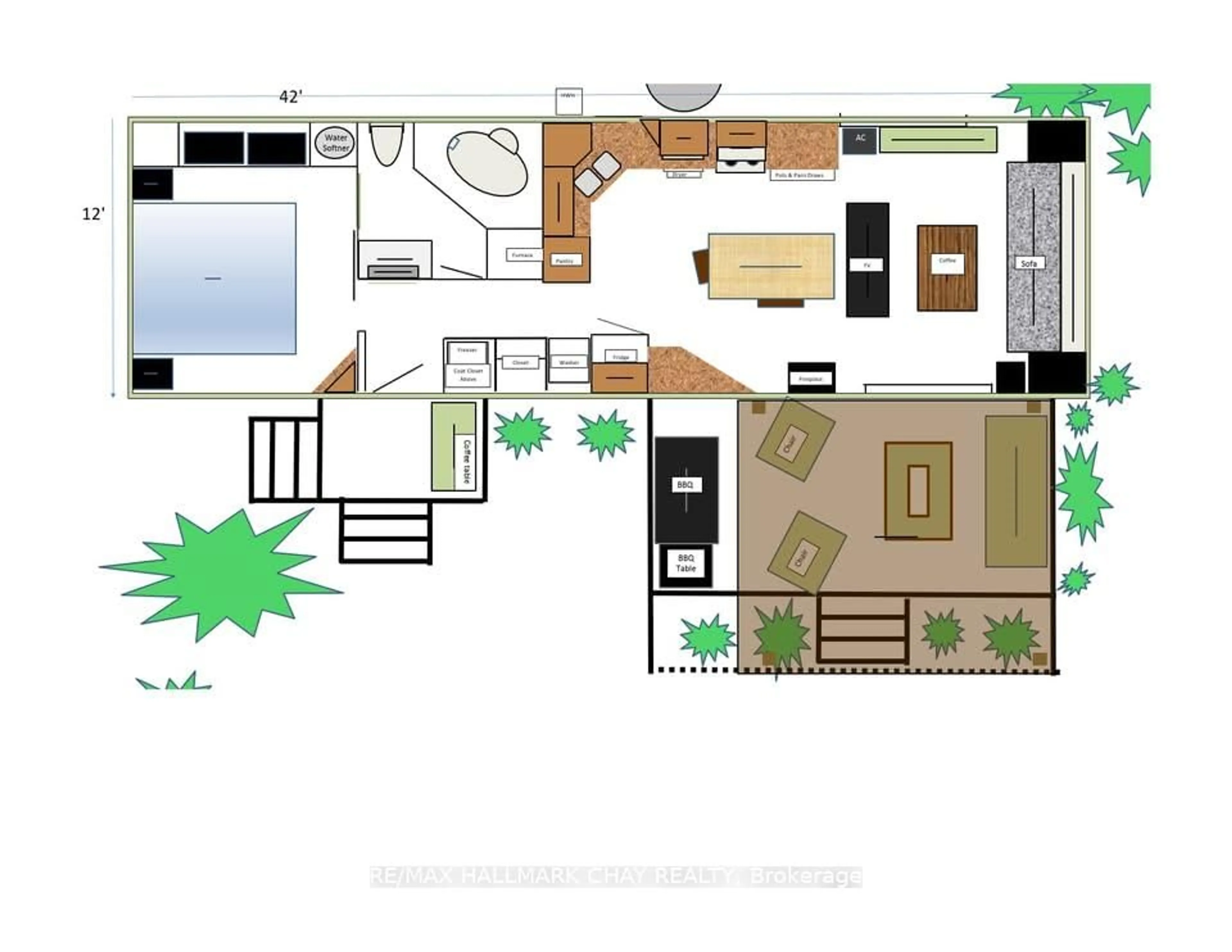 Floor plan for 116 Cedardale Rd #21, Brighton Ontario K0K 1L0