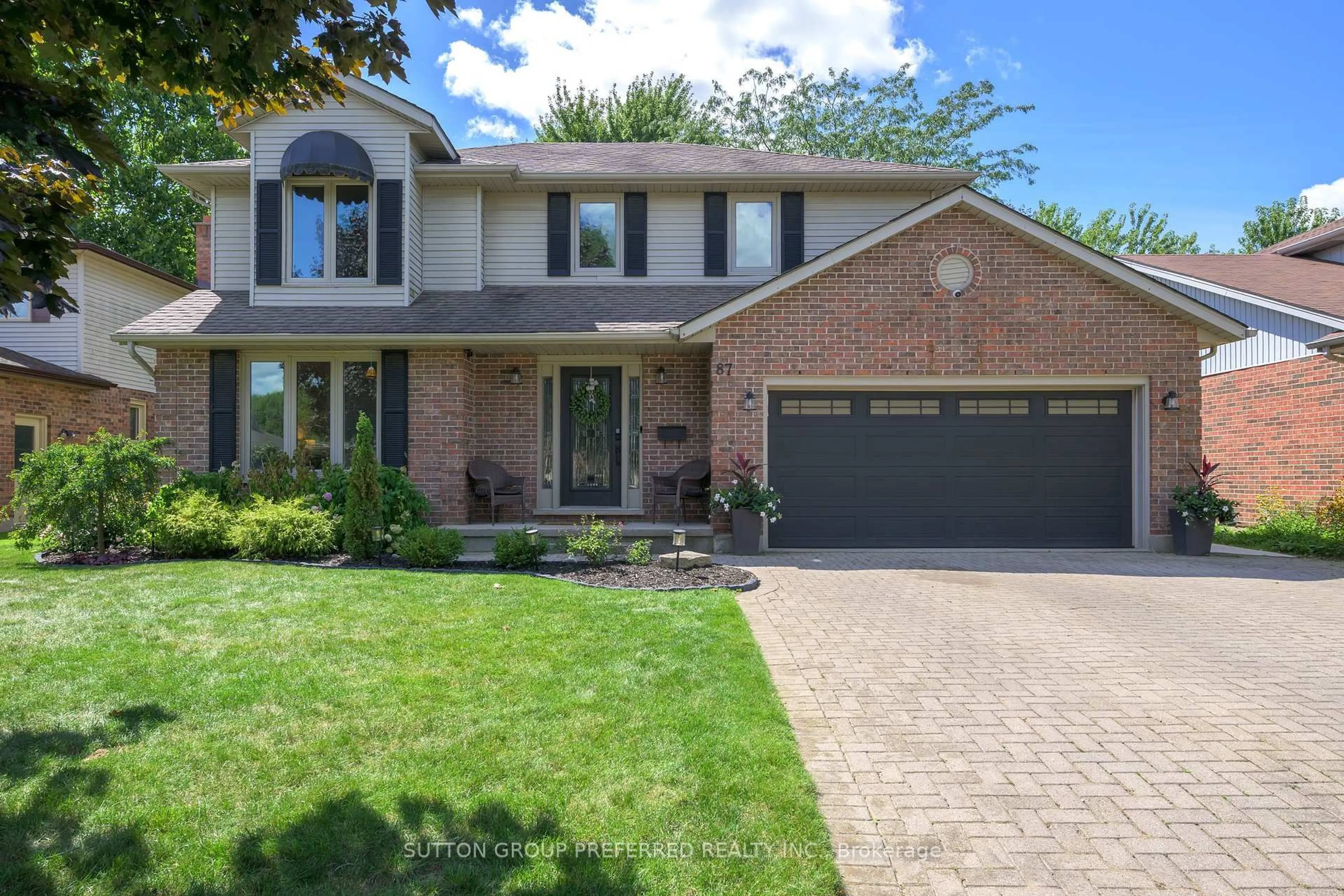 Home with brick exterior material, street for 87 ROBINSON Lane, London North Ontario N5W 3V4