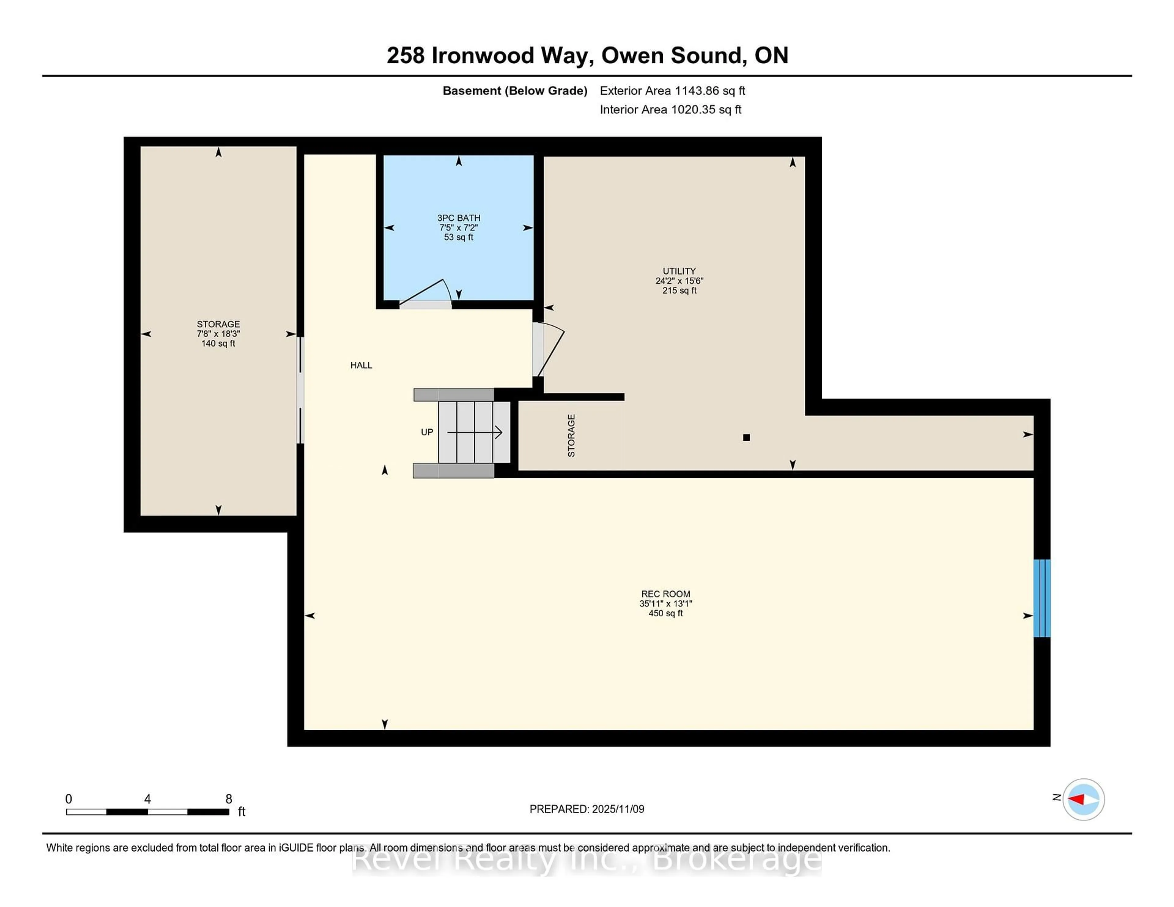 Floor plan for 258 Ironwood Way, Georgian Bluffs Ontario N0H 1S0