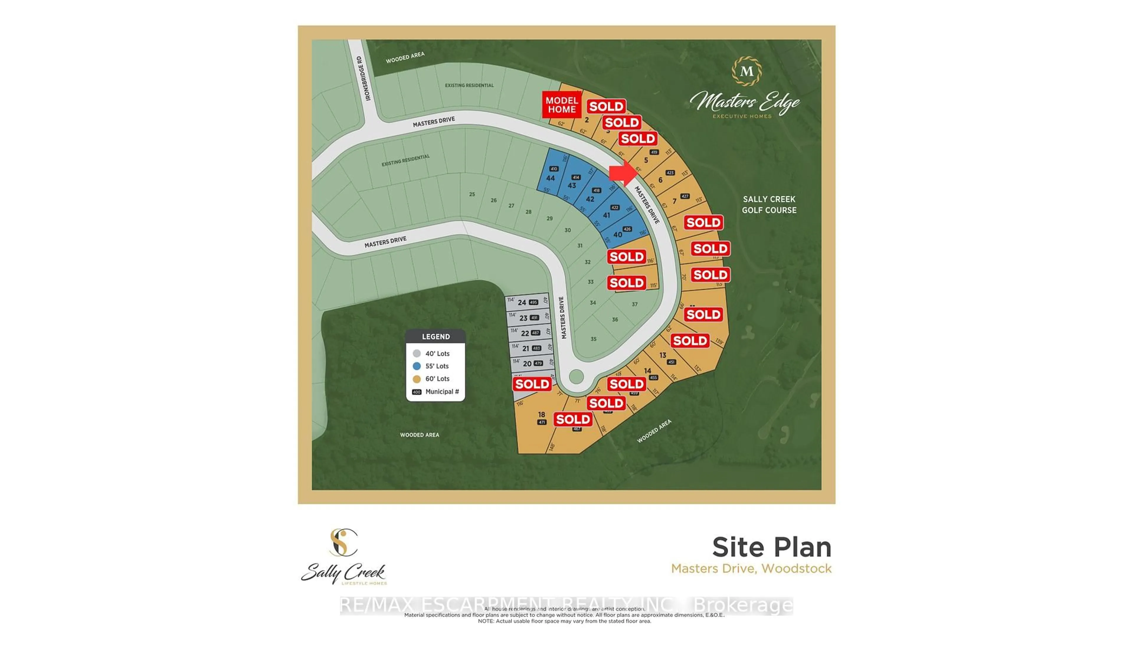 Floor plan for 419 Masters Dr, Woodstock Ontario N4T 0L2