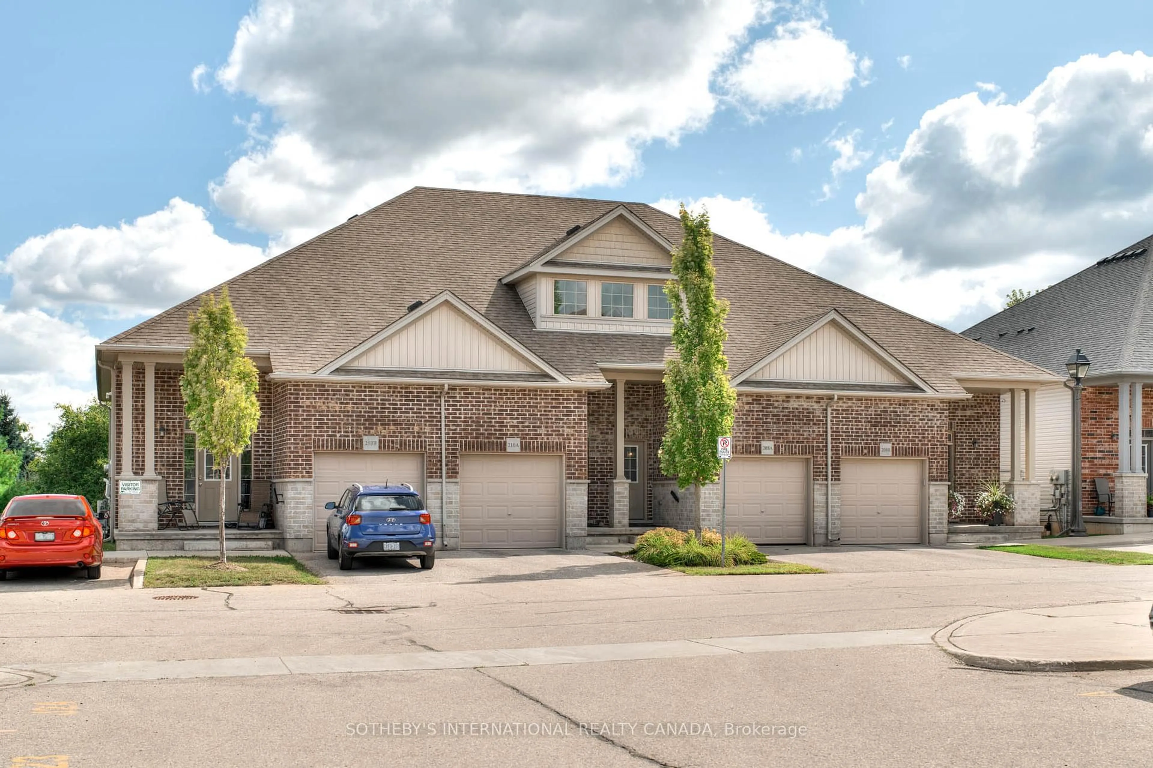 Home with brick exterior material, street for 208 Jessica Cres #Unit # A, Kitchener Ontario N2R 0H8