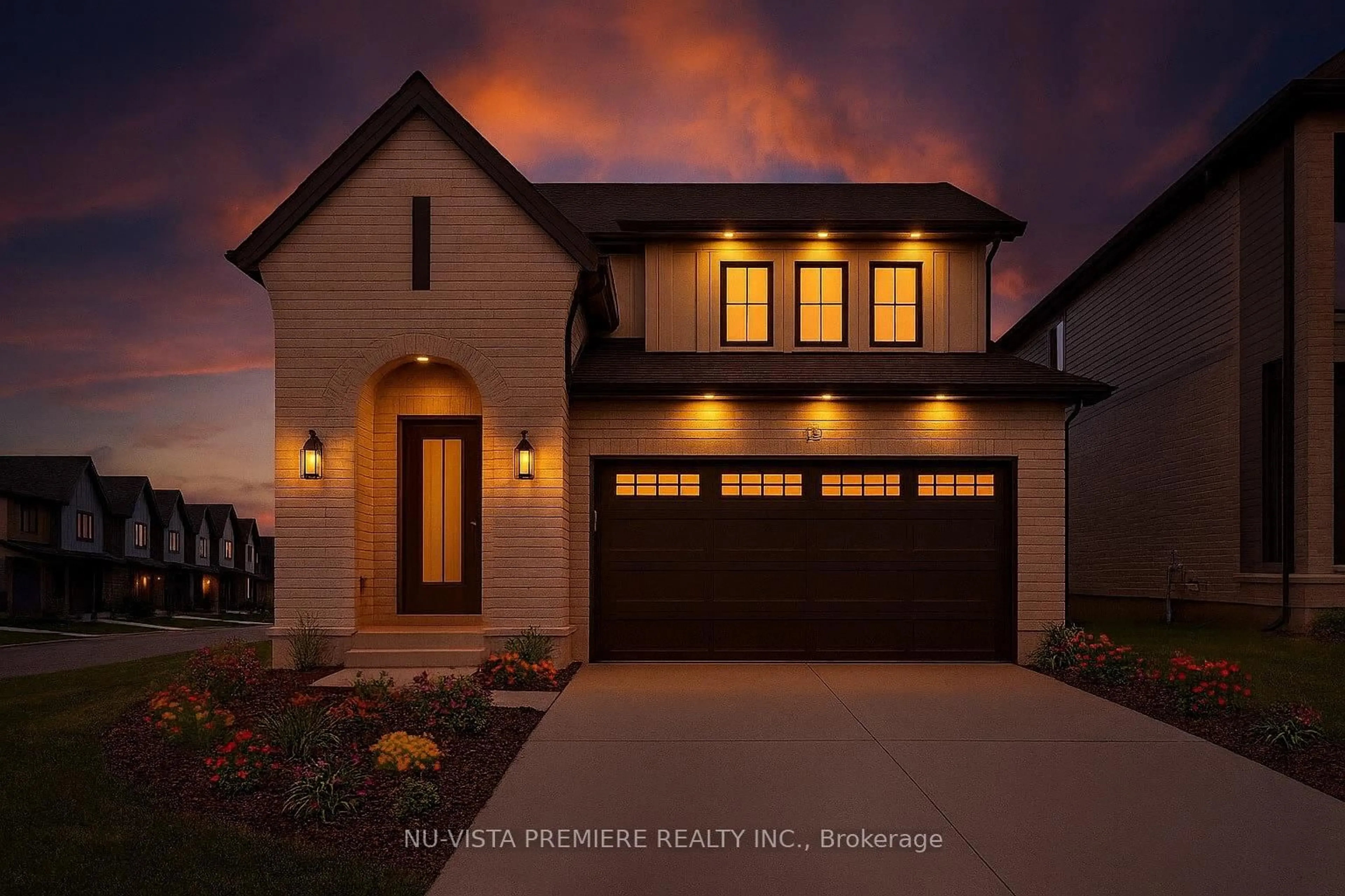 Home with brick exterior material, street for LOT 19 PURPLE BEECH St, Thames Centre Ontario N0M 2P0