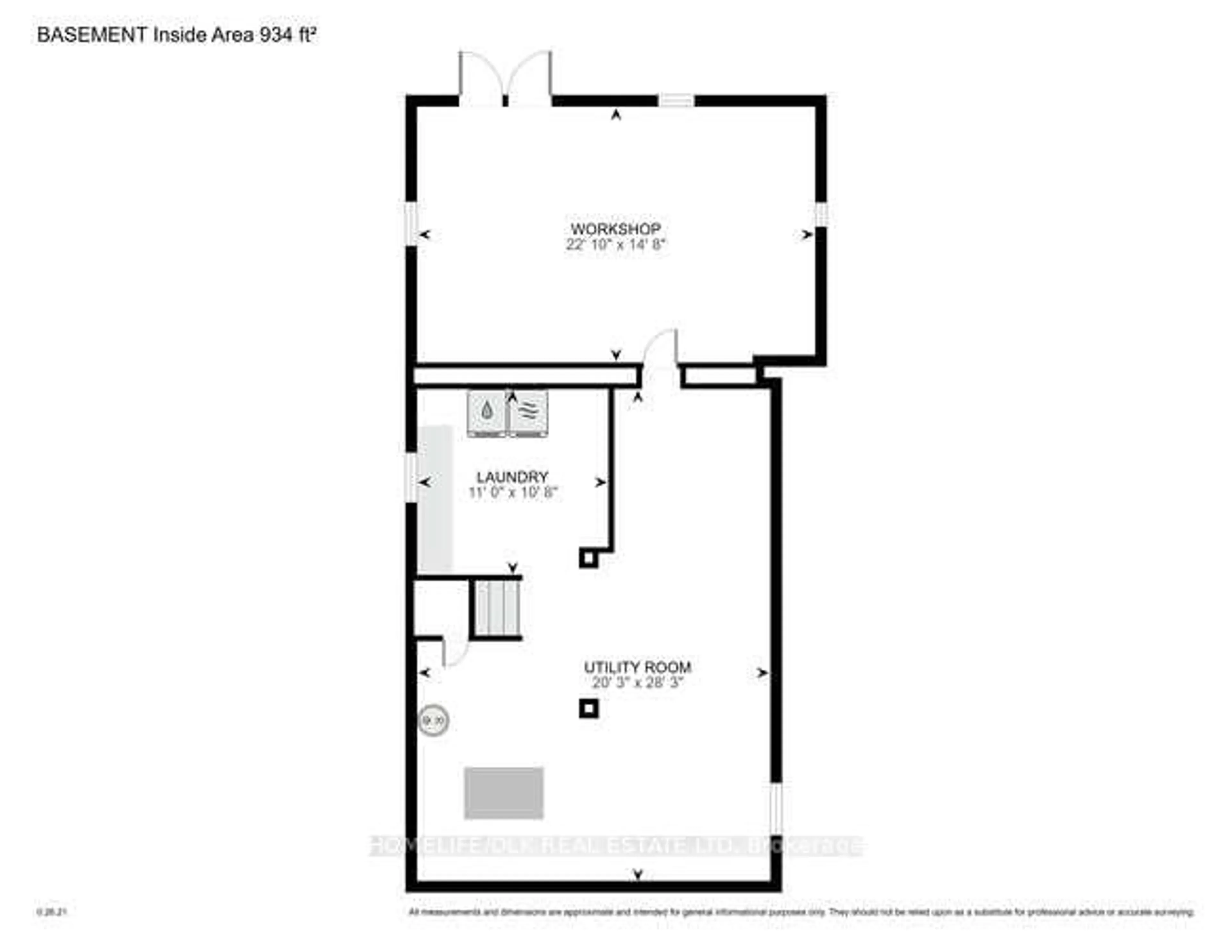 Floor plan for 44 Keefer St, Brockville Ontario K6V 1R7