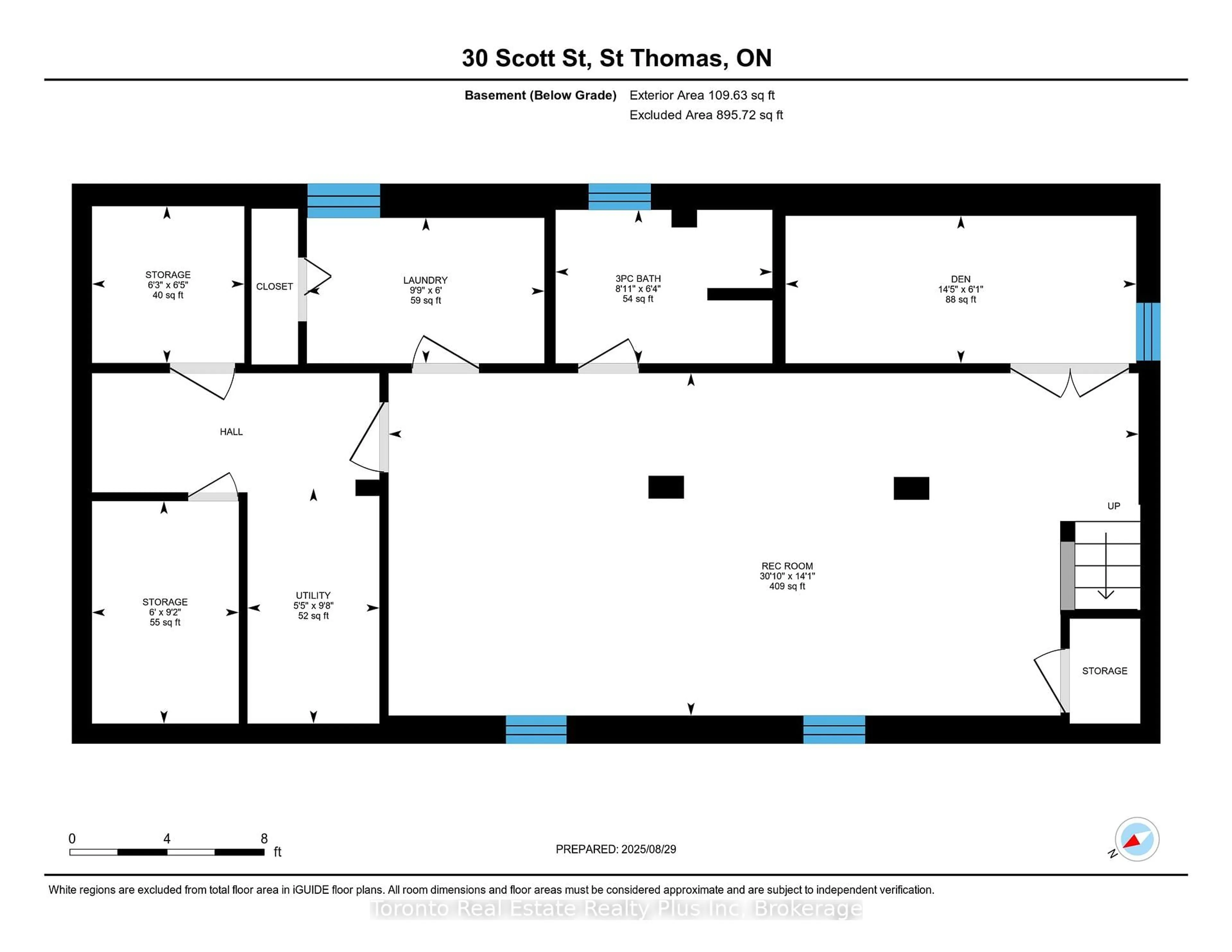 Floor plan for 30 Scott St, St. Thomas Ontario N5P 1K3
