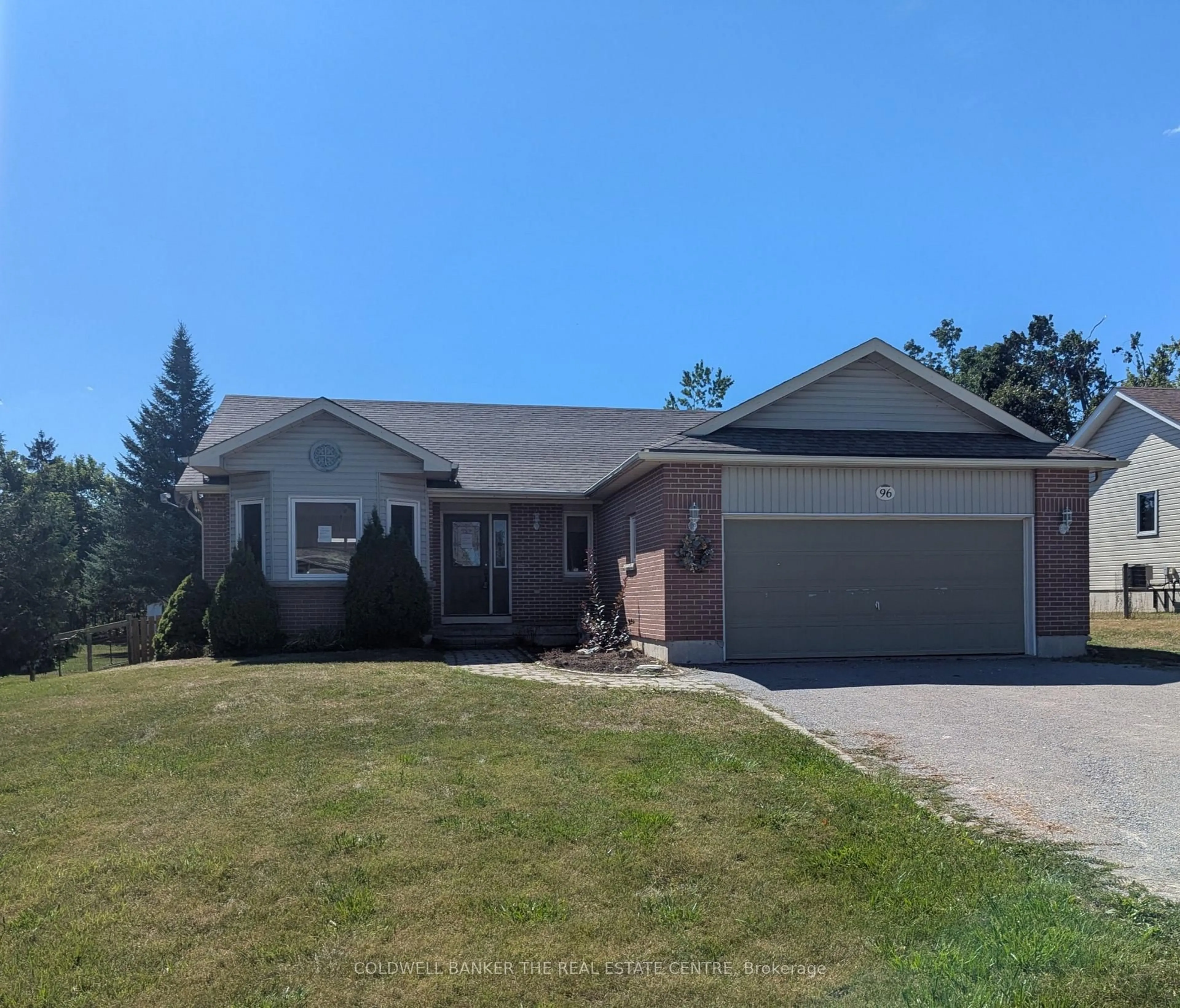 Home with vinyl exterior material, street for 96 Elm St, Kawartha Lakes Ontario K0M 2T0