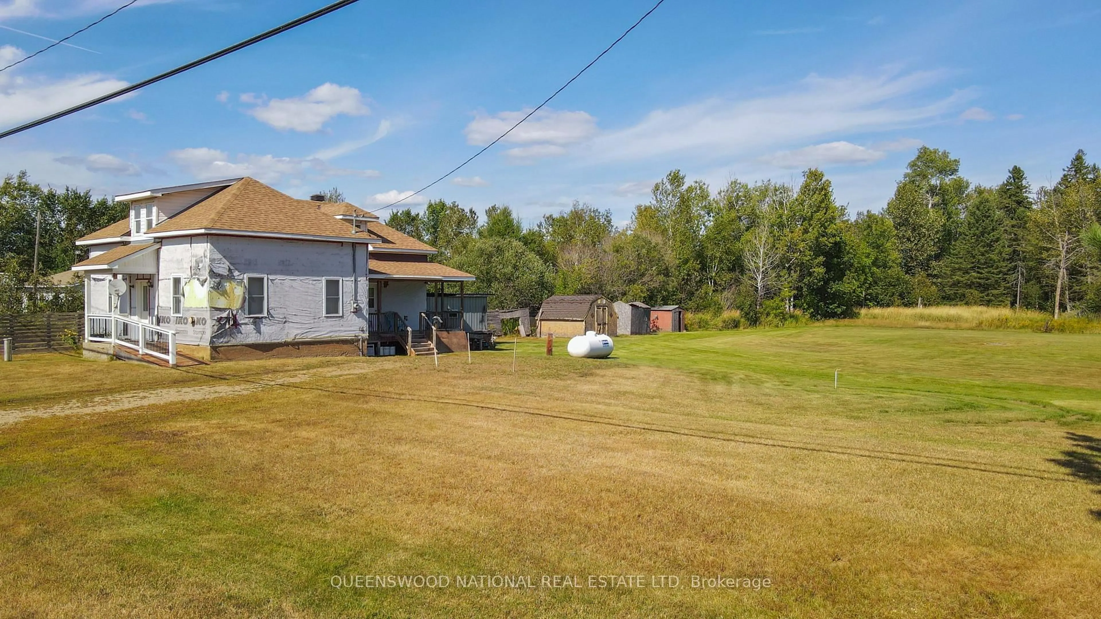 A pic from outside/outdoor area/front of a property/back of a property/a pic from drone, unknown for 84 Round Lake Rd, Killaloe Ontario K0J 2A0