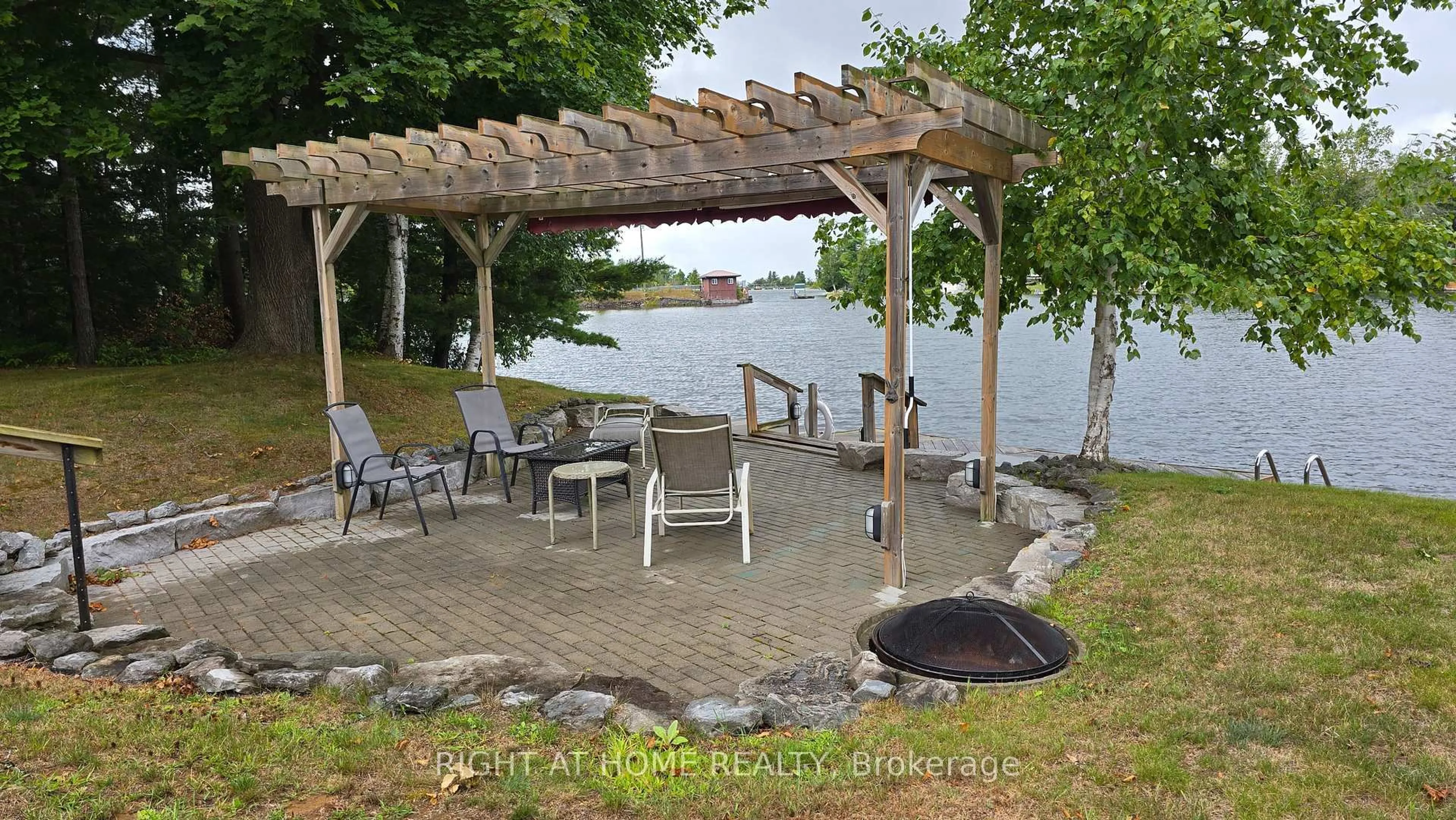 Patio, water/lake/river/ocean view for 31 Portage Rd, Kawartha Lakes Ontario K0M 2T0