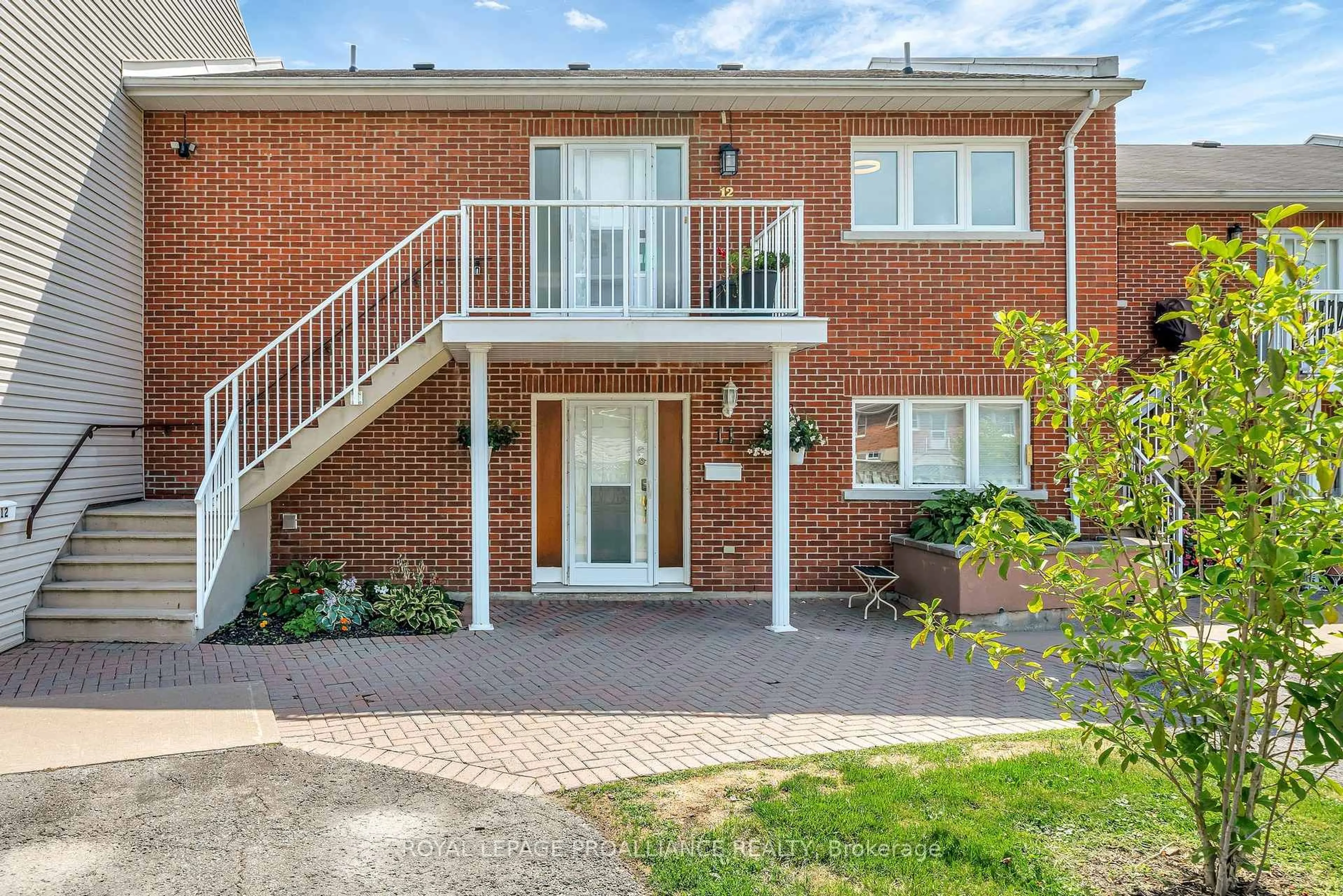 Home with brick exterior material, street for 179 Herchimer Ave #12, Belleville Ontario K8N 4G7